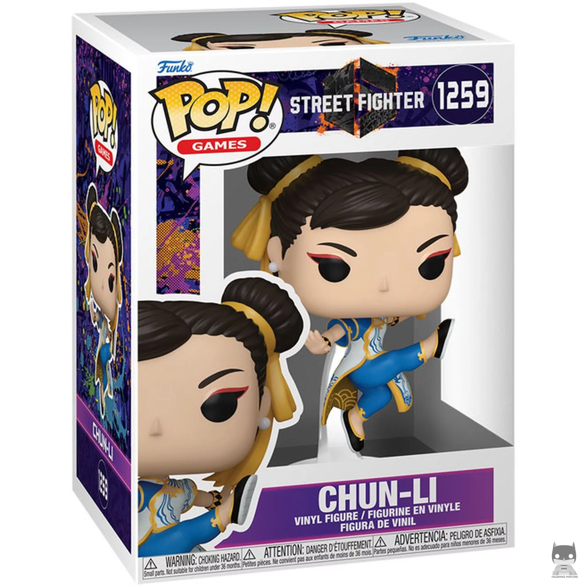 Figurine Funko POP Chun-Li avec boîte