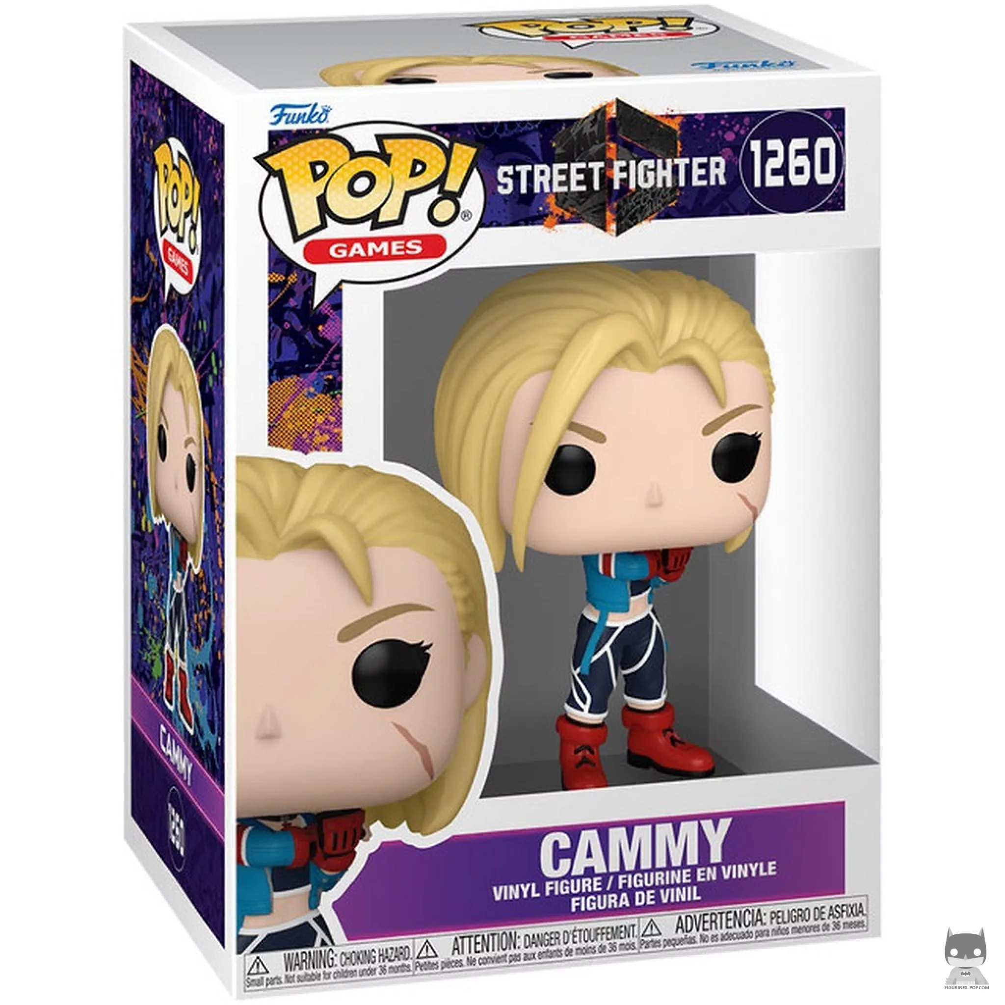 Figurine Funko POP Cammy avec boîte