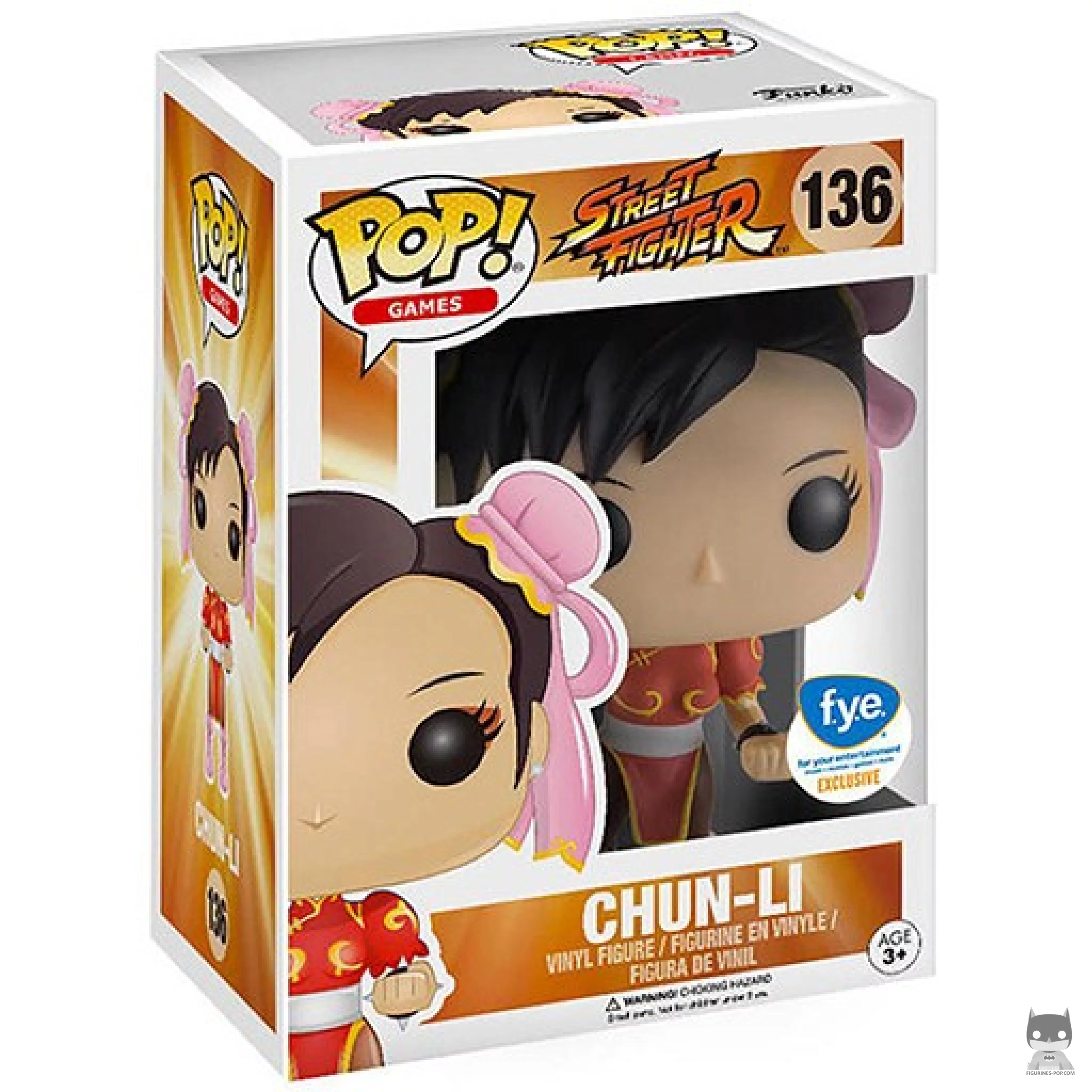 Figurine Funko POP Chun-Li (Rouge) avec boîte