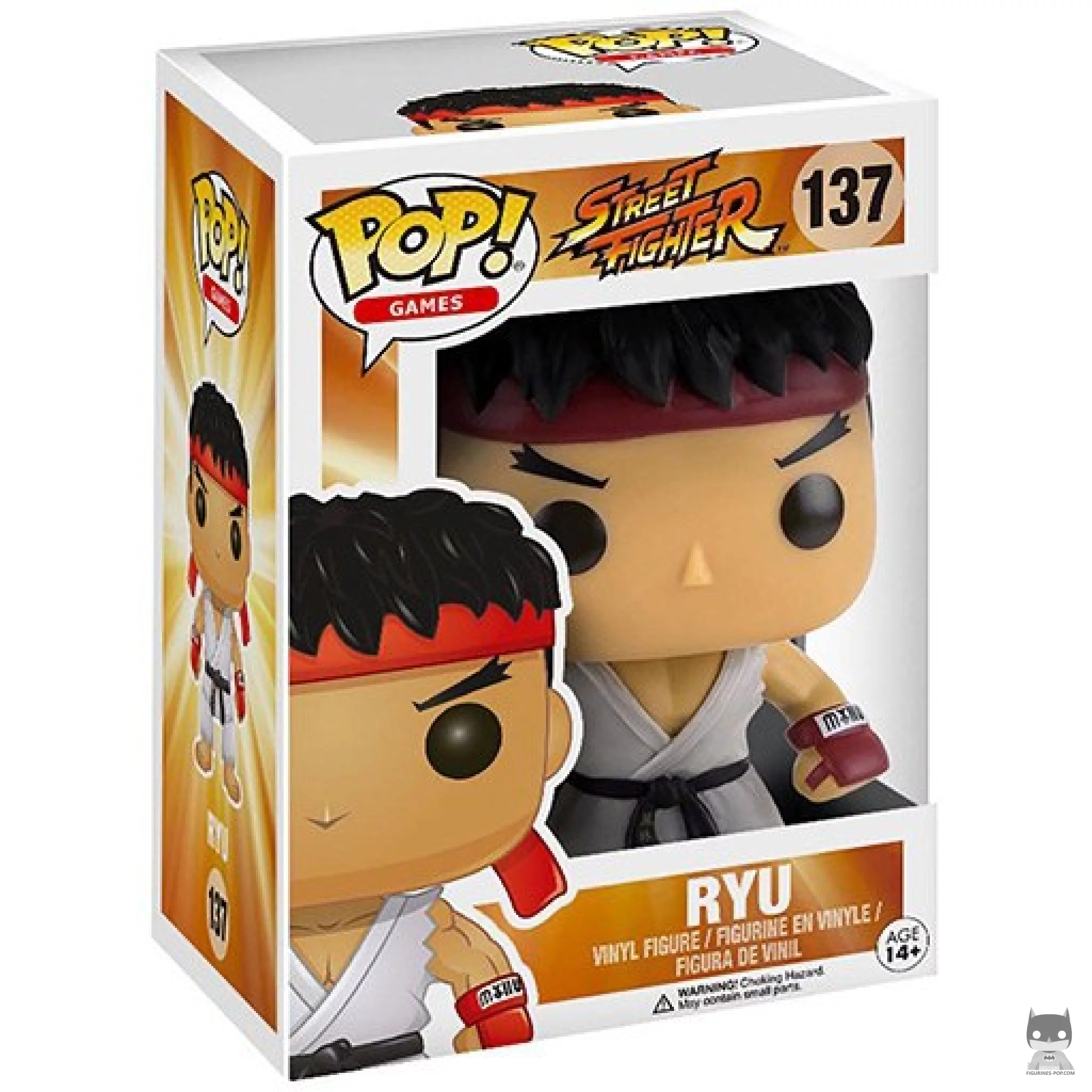 Figurine Funko POP Ryu avec boîte