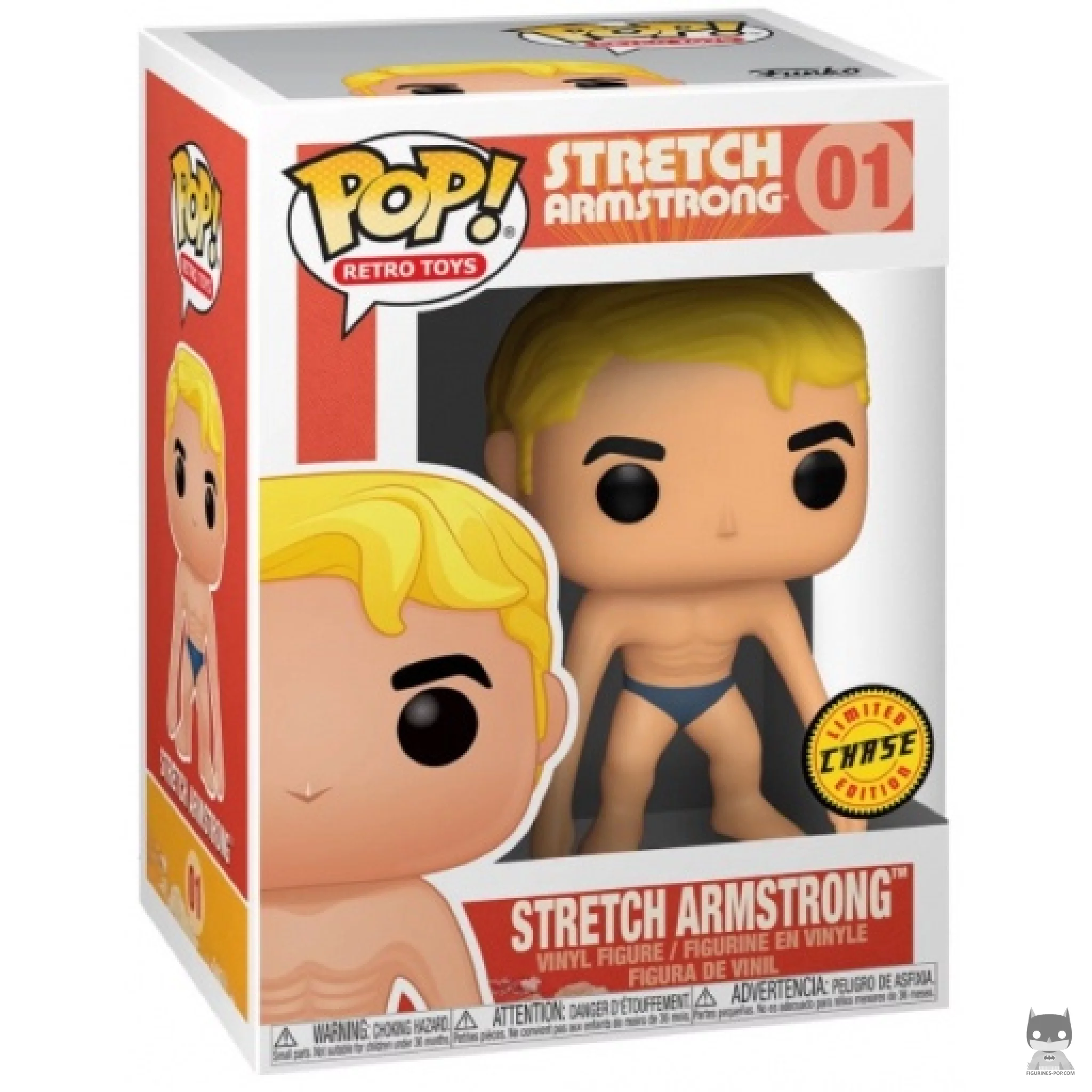 Figurine Funko POP Stretch Armstrong (Chase) avec boîte
