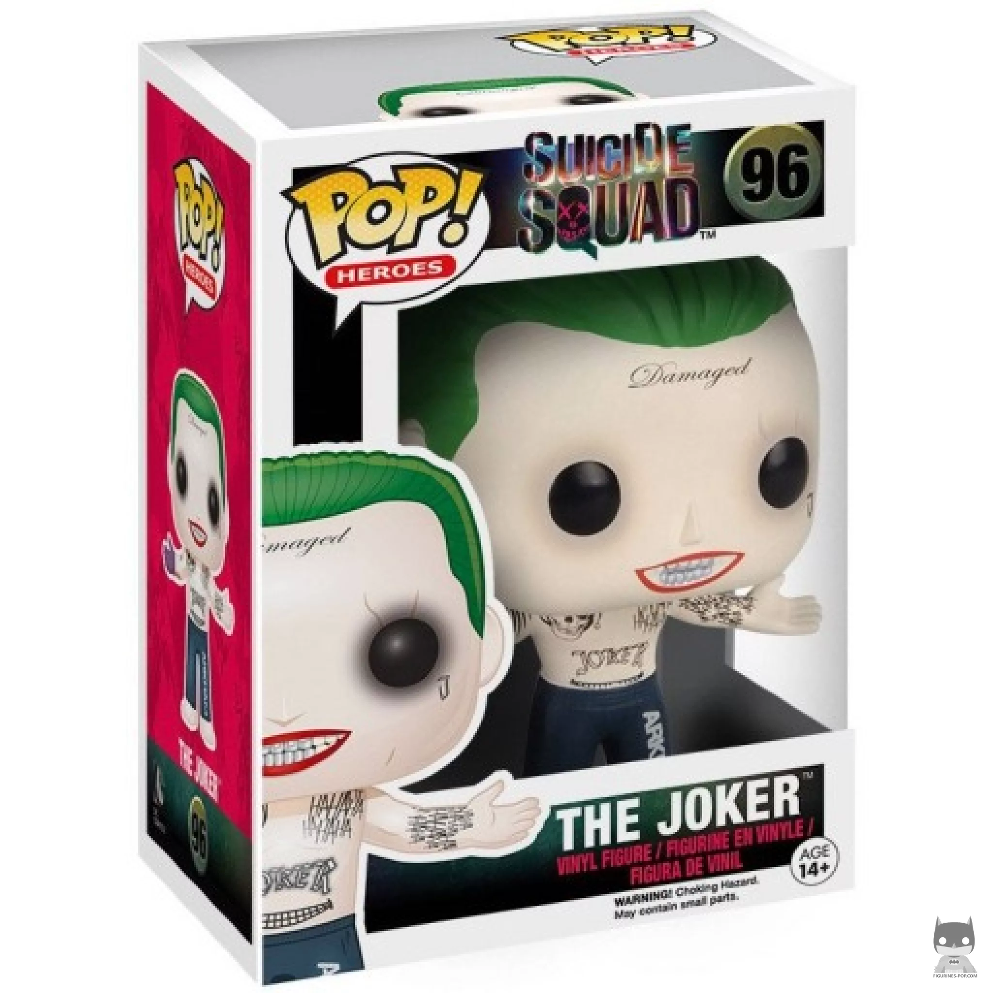 Figurine Funko POP Joker Torse Nu avec boîte