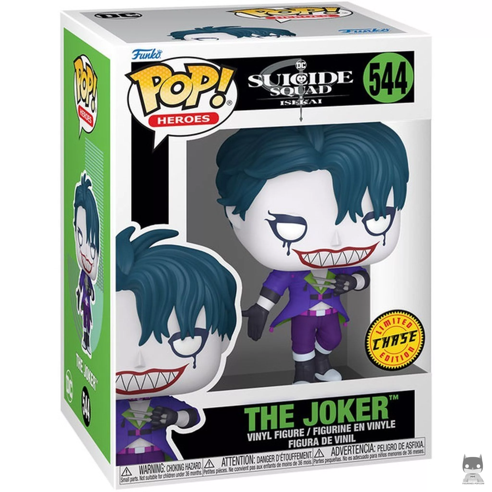 Figurine Funko POP Le Joker (Chase) avec boîte