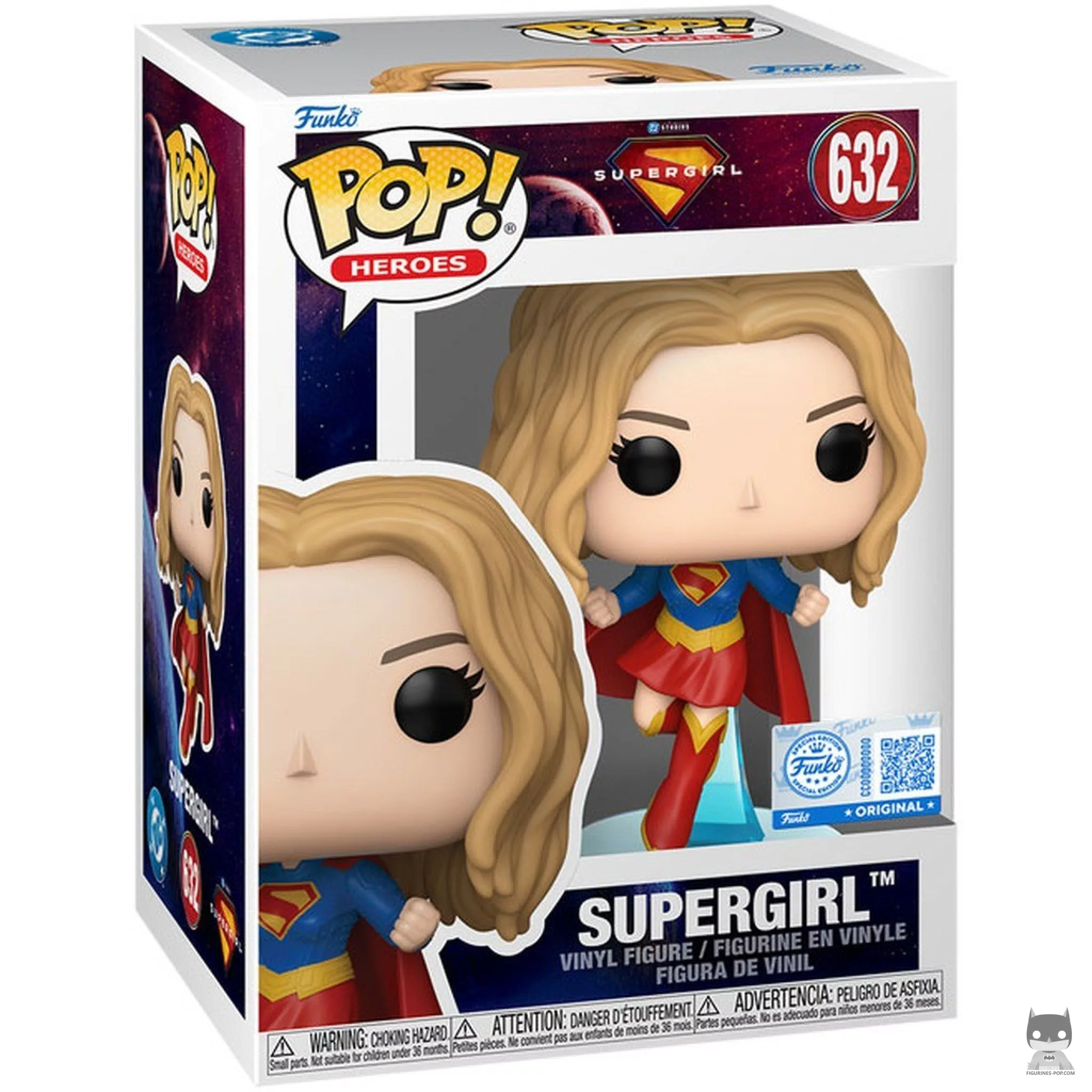 Figurine Funko POP Supergirl avec boîte