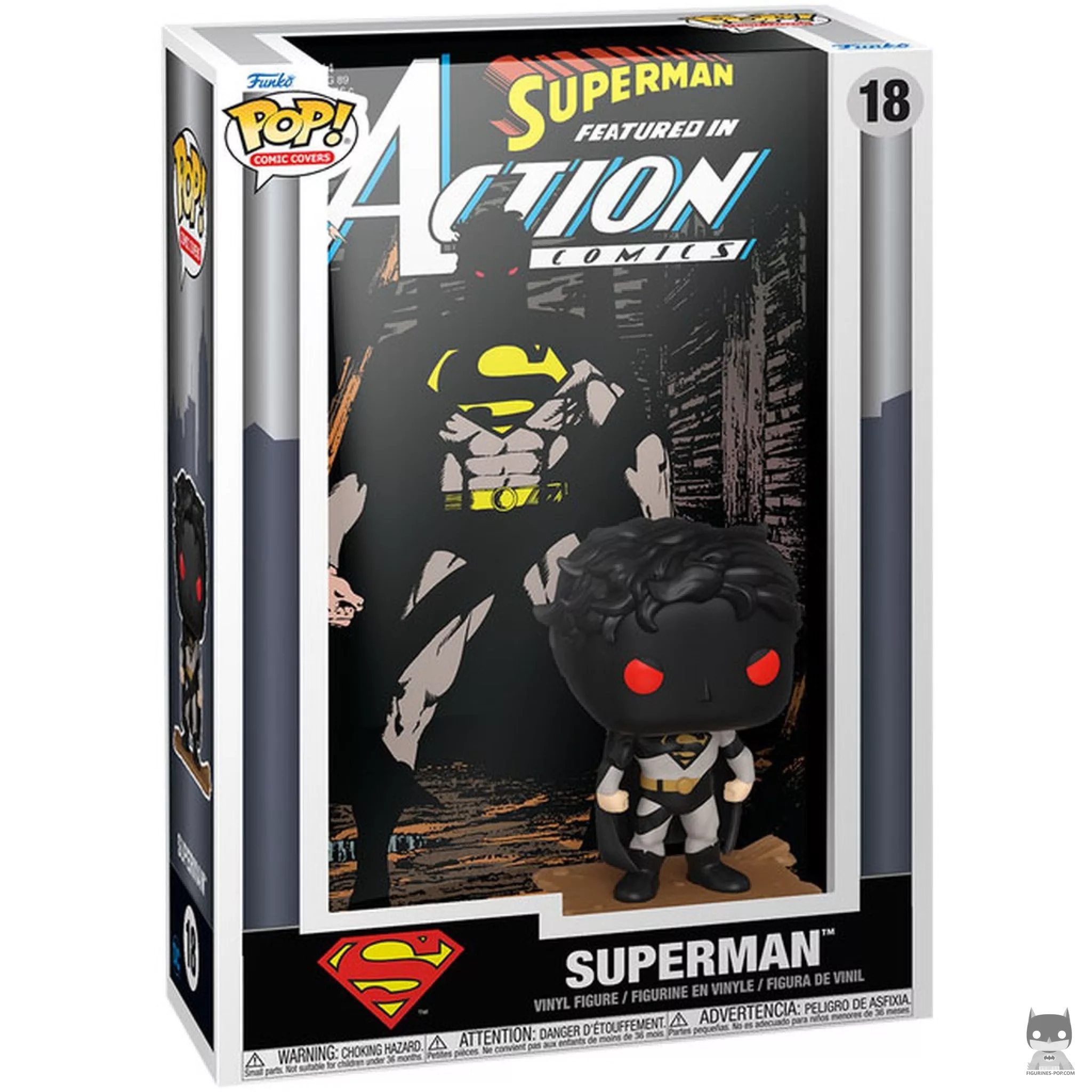 Figurine Funko POP Superman Action Comics #644 avec boîte