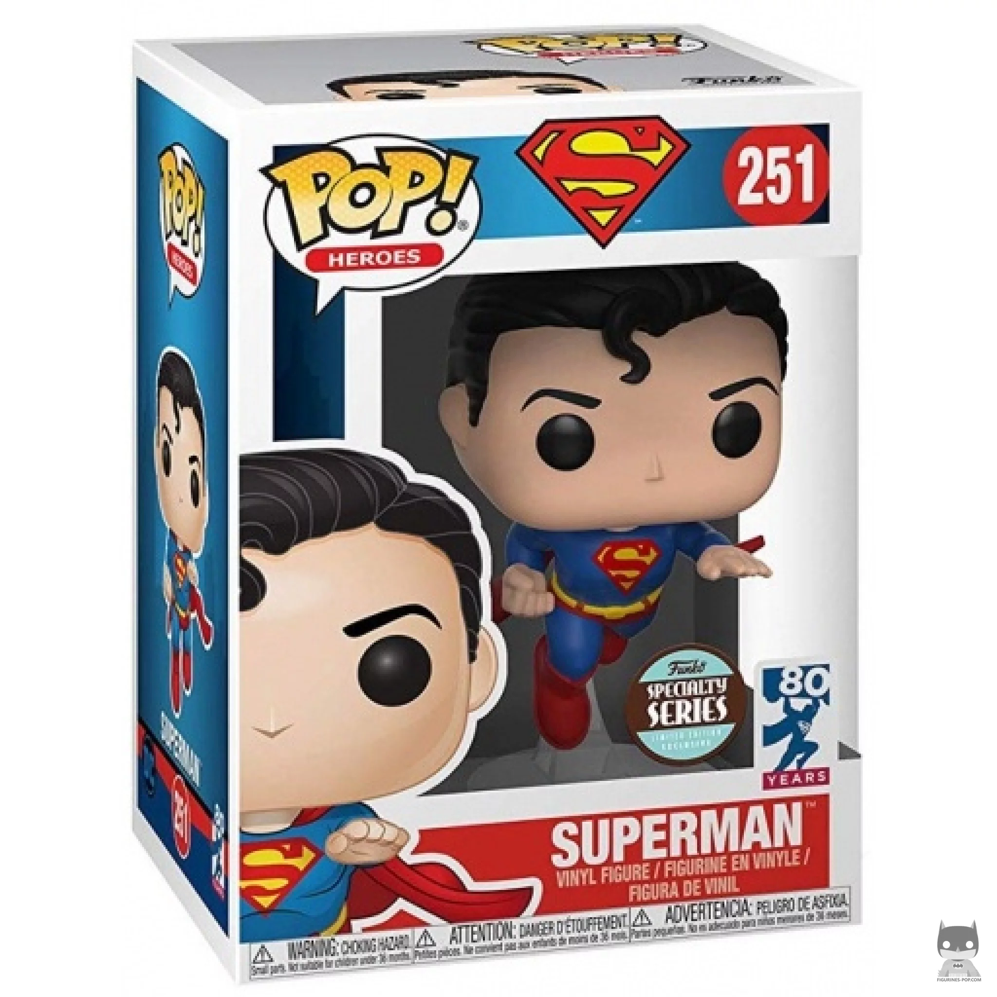 Figurine Funko POP Superman en Vol avec boîte