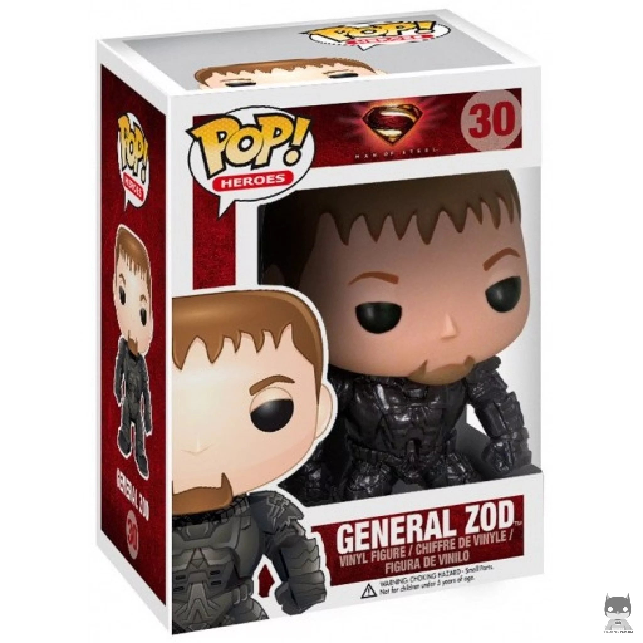 Figurine Funko POP General Zod avec boîte