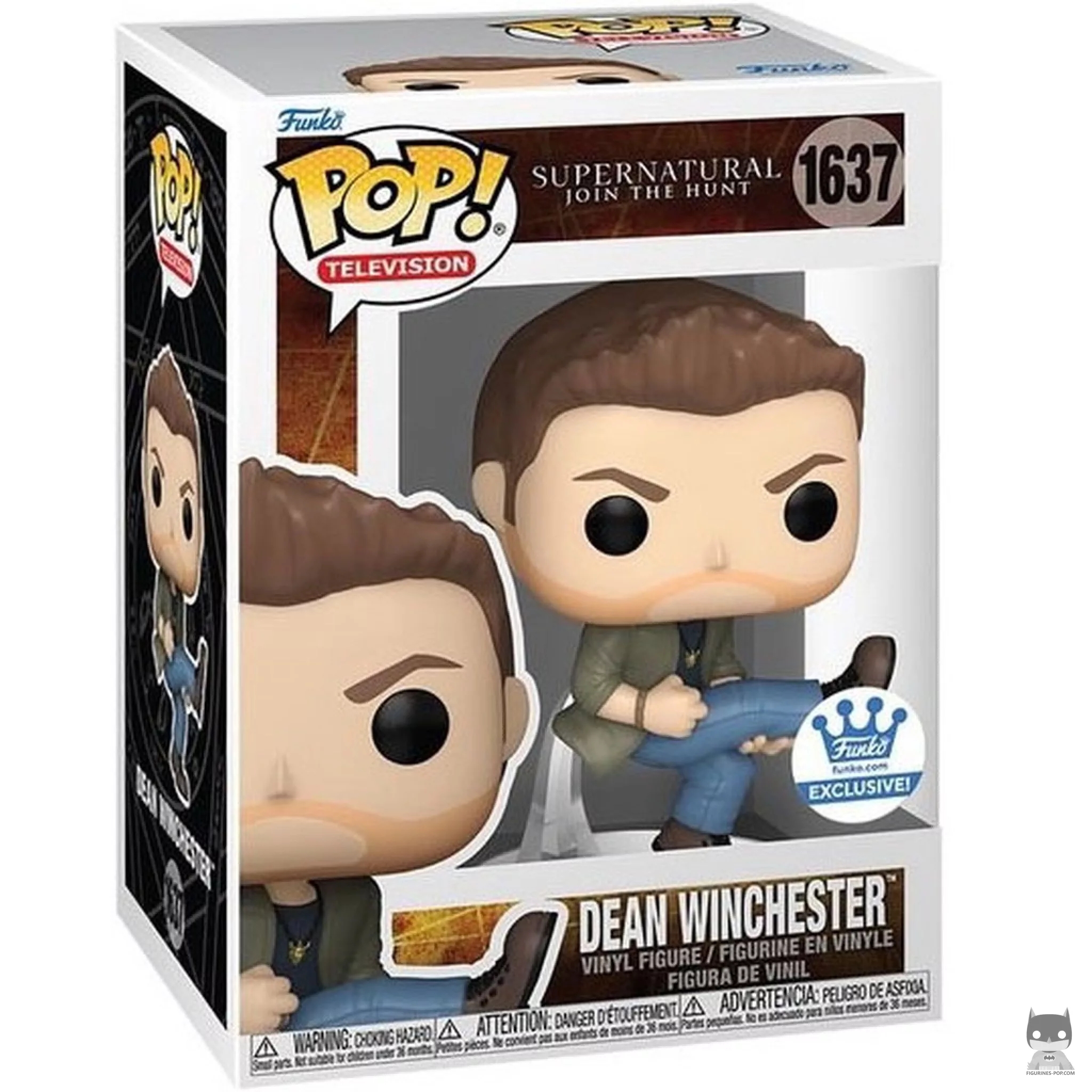 Figurine Funko POP Dean Winchester avec boîte