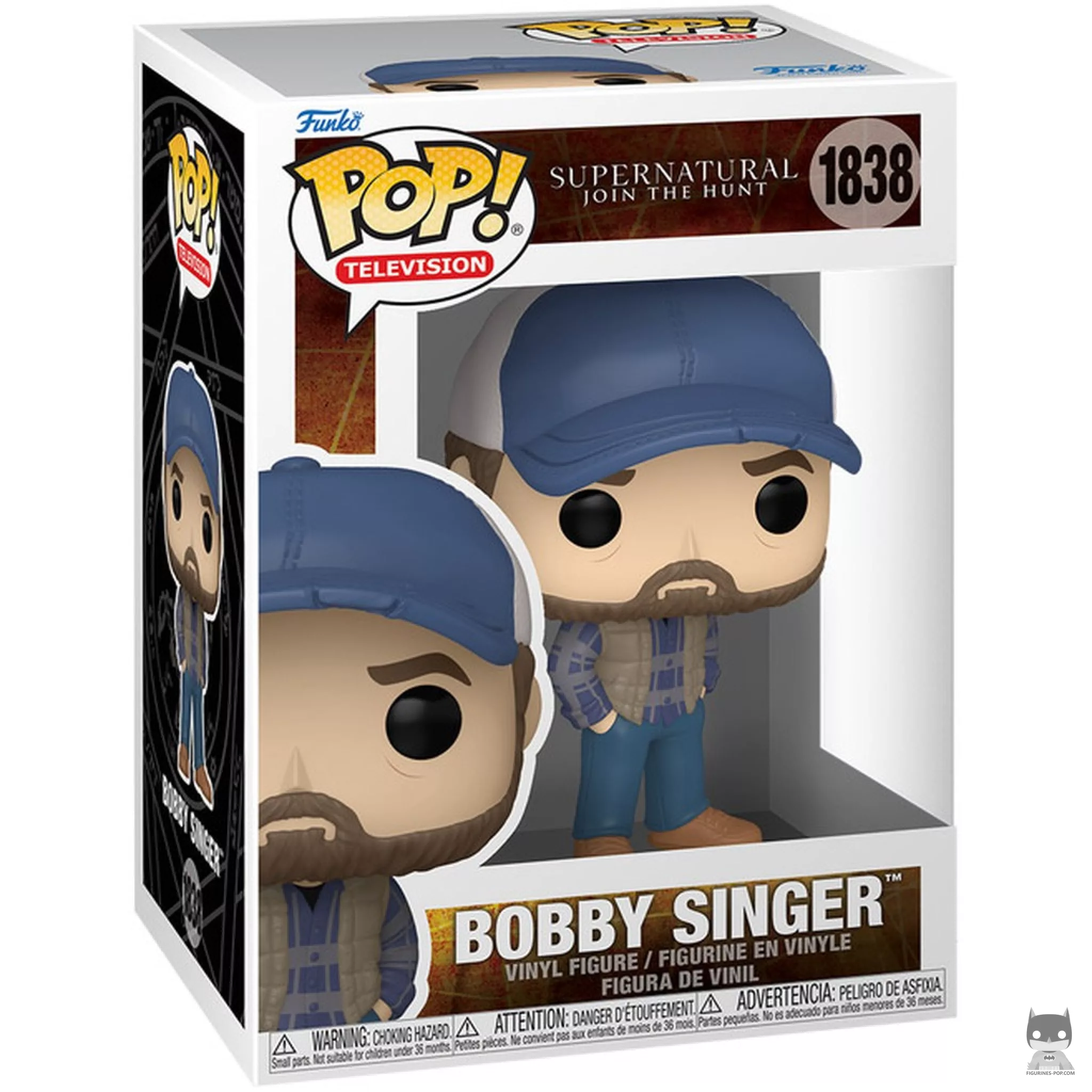 Figurine Funko POP Bobby Singer avec boîte