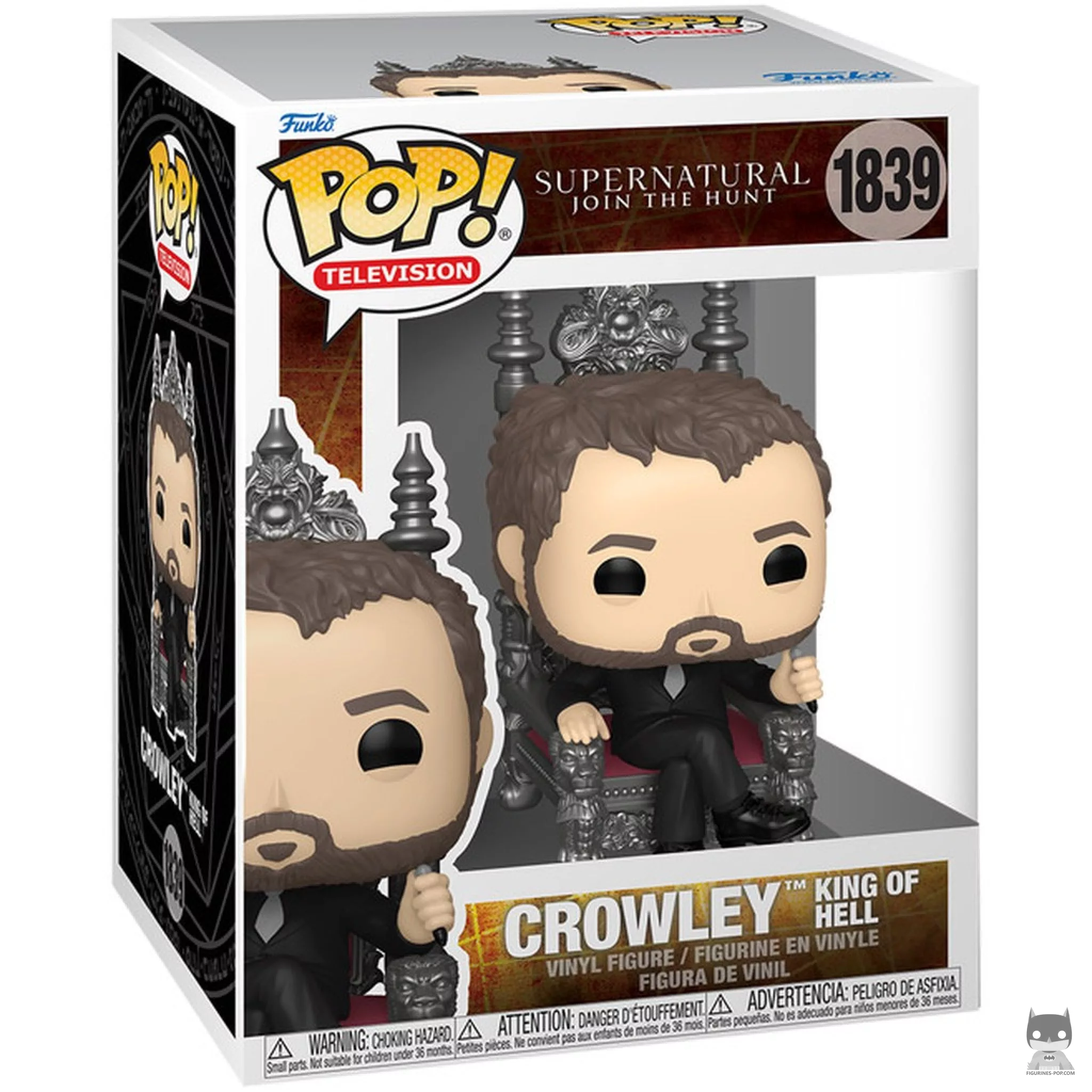 Figurine Funko POP Crowley (Roi de l'enfer) avec boîte