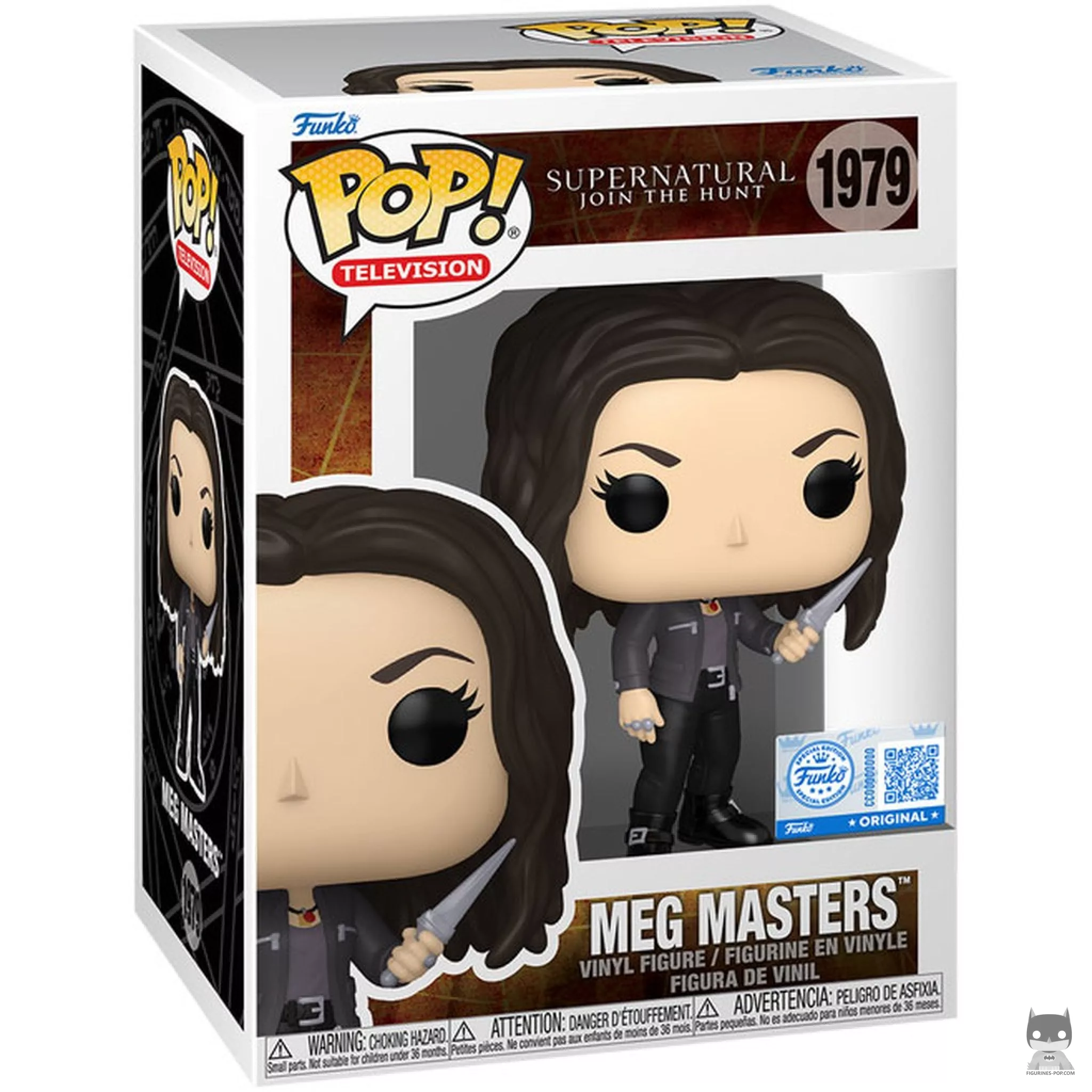 Figurine Funko POP Meg Masters avec boîte