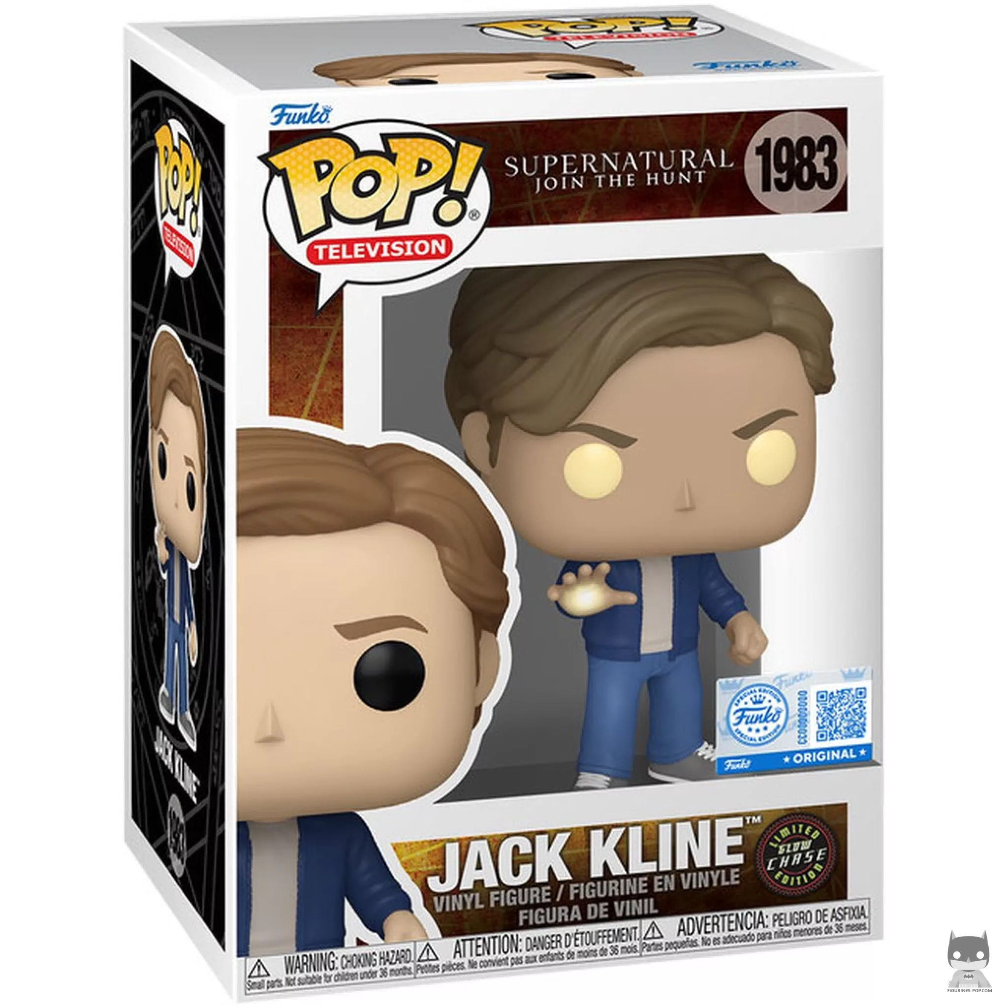Figurine Funko POP Jack Kline (Chase & Glow in the Dark) avec boîte