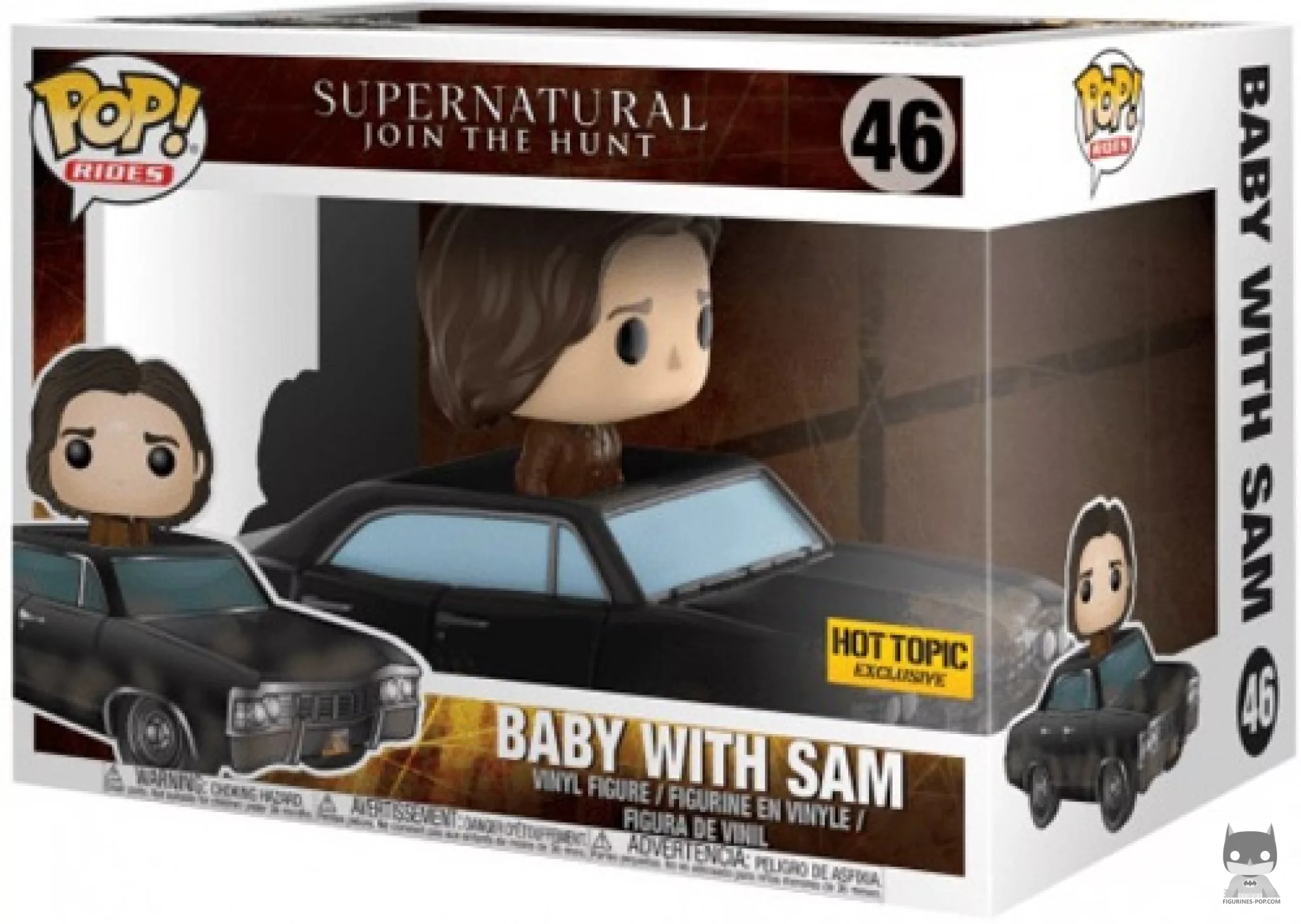 Figurine Funko POP Bébé avec Dean Winchester avec boîte