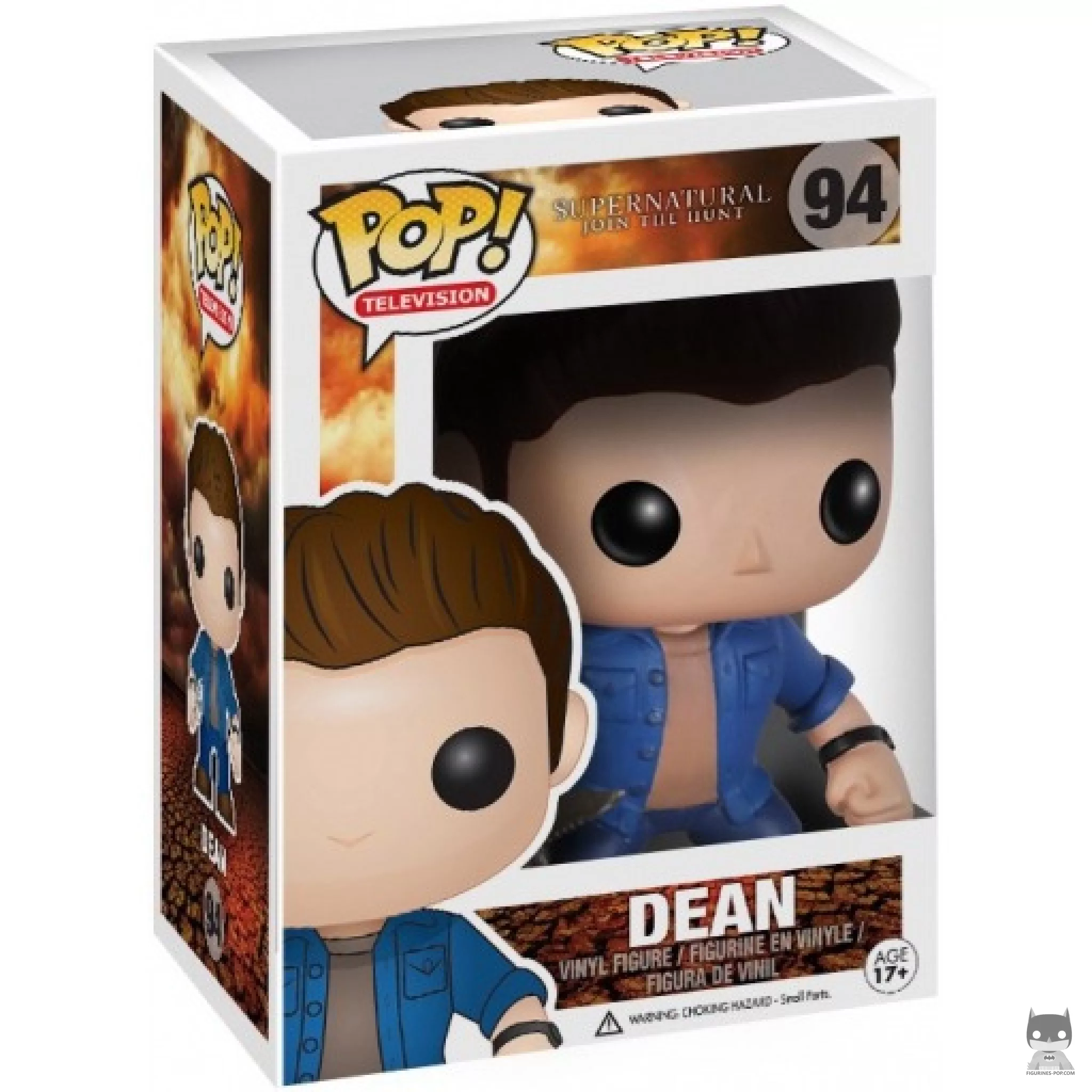 Figurine Funko POP Dean Winchester avec boîte