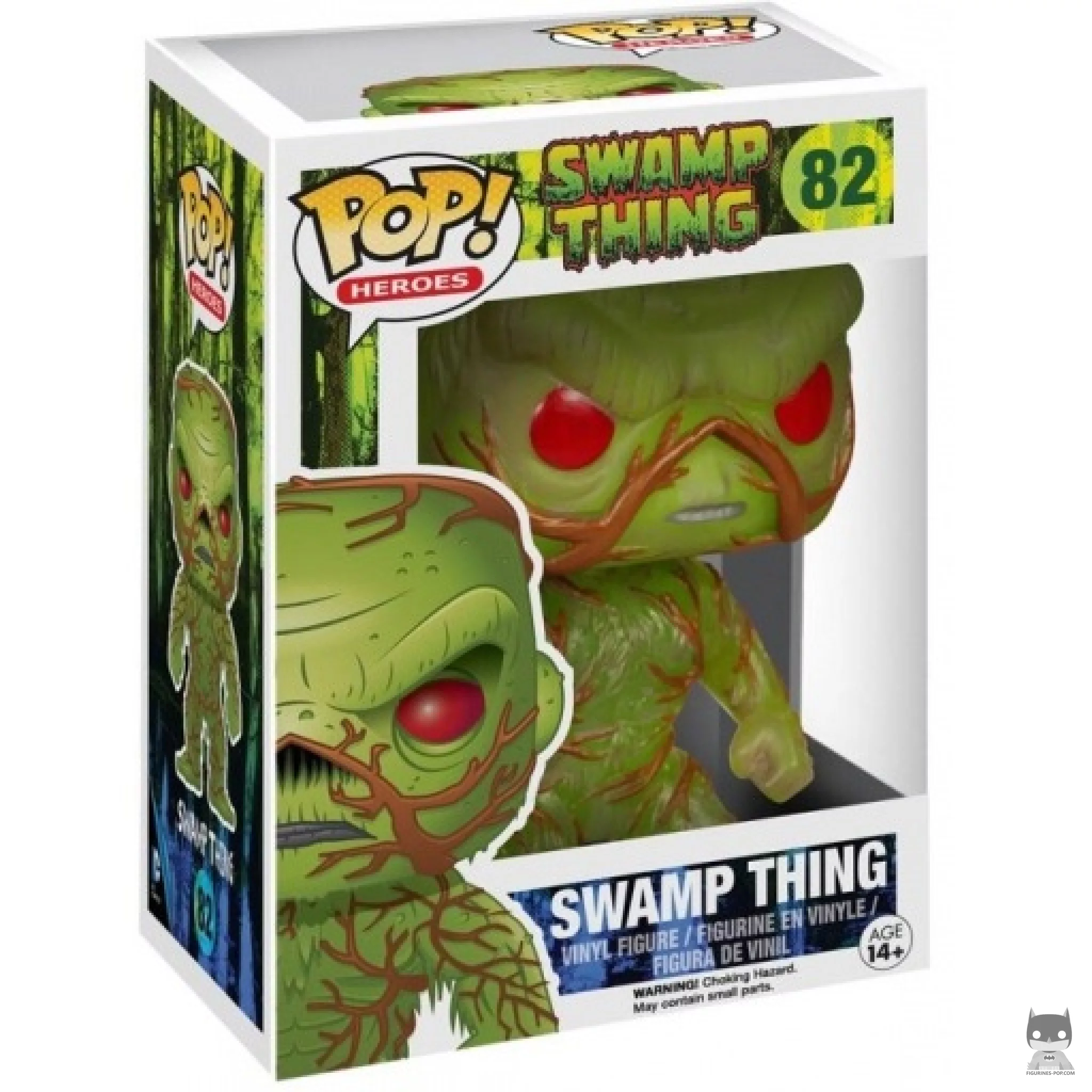 Figurine Funko POP Swamp Thing avec boîte