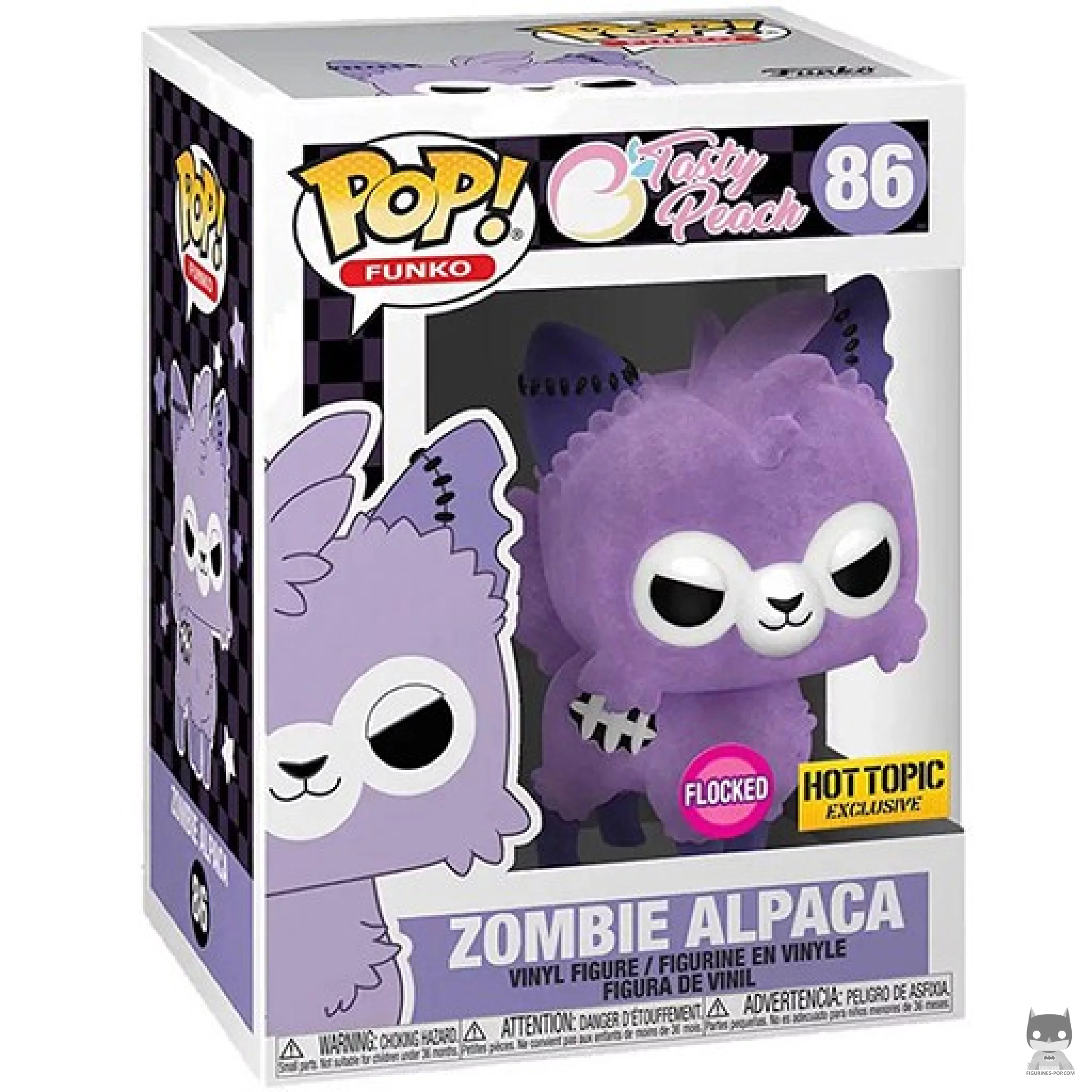 Figurine Funko POP Zombie Alpaca (Flocked) avec boîte