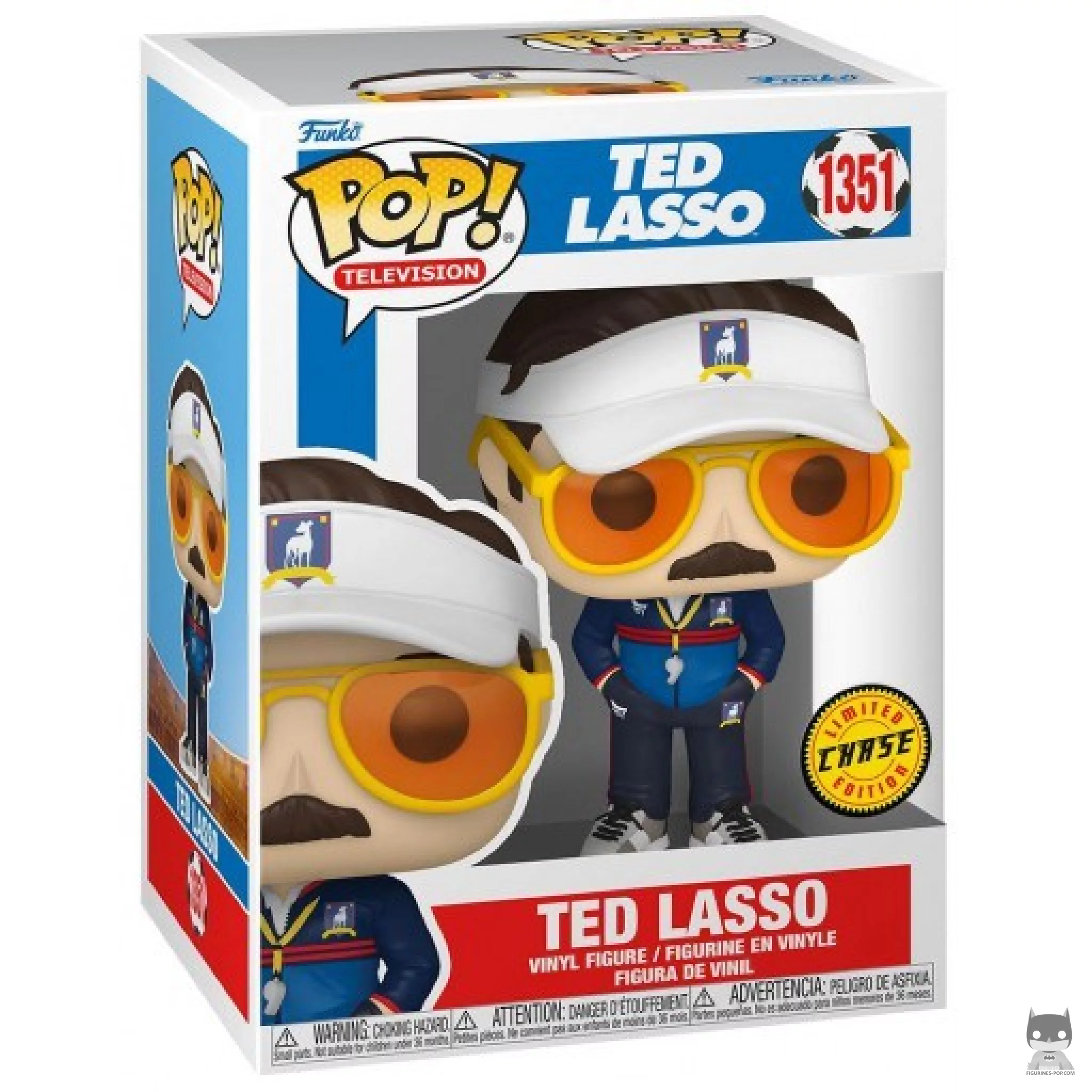 Figurine Funko POP Ted Lasso (Chase) avec boîte
