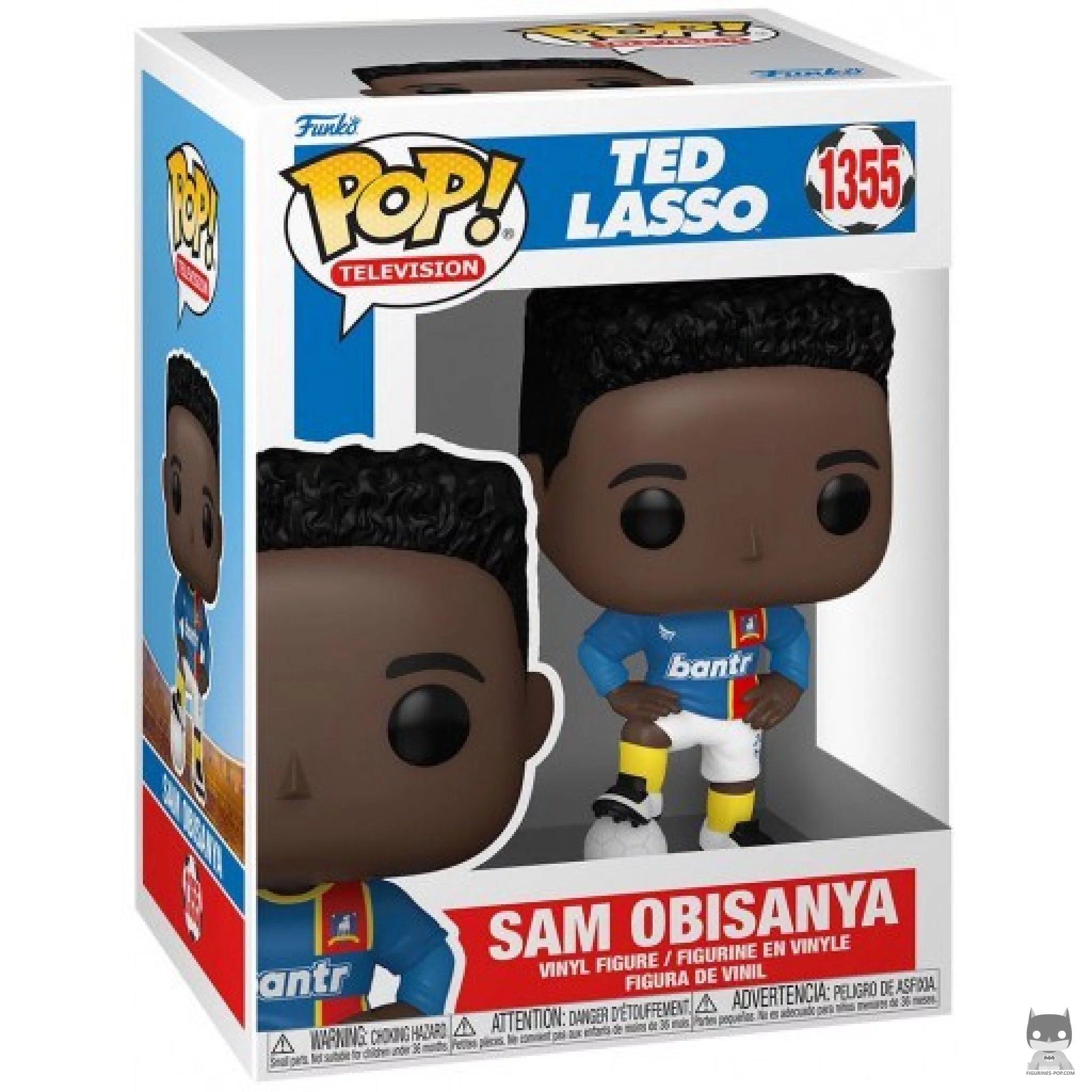 Figurine Funko POP Sam Obisanya avec boîte