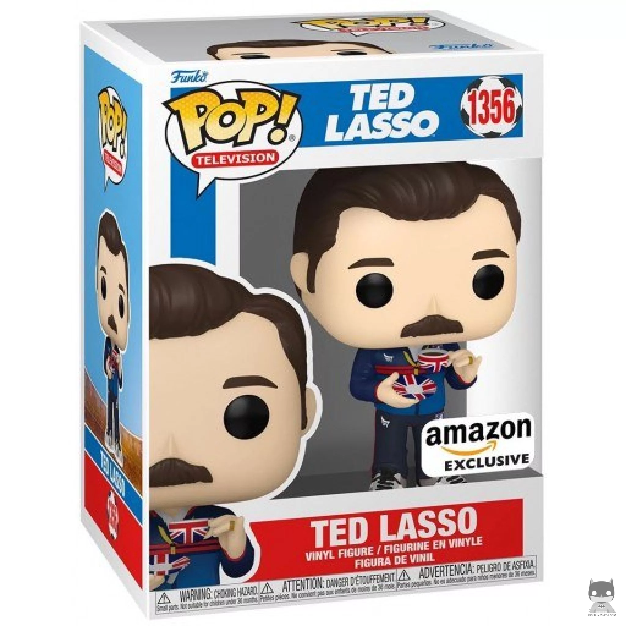 Figurine Funko POP Ted Lasso avec Tasse de Thé avec boîte