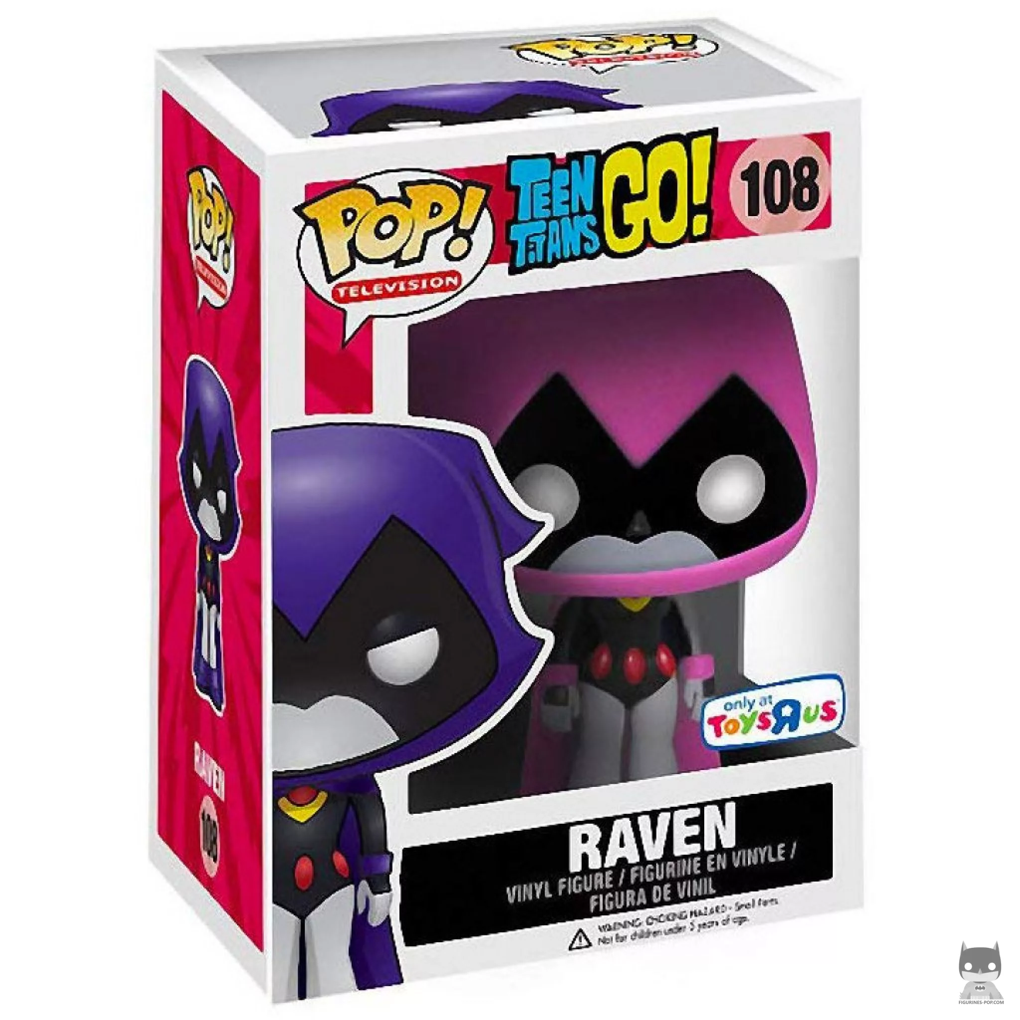 Figurine Funko POP Raven (Rose) avec boîte