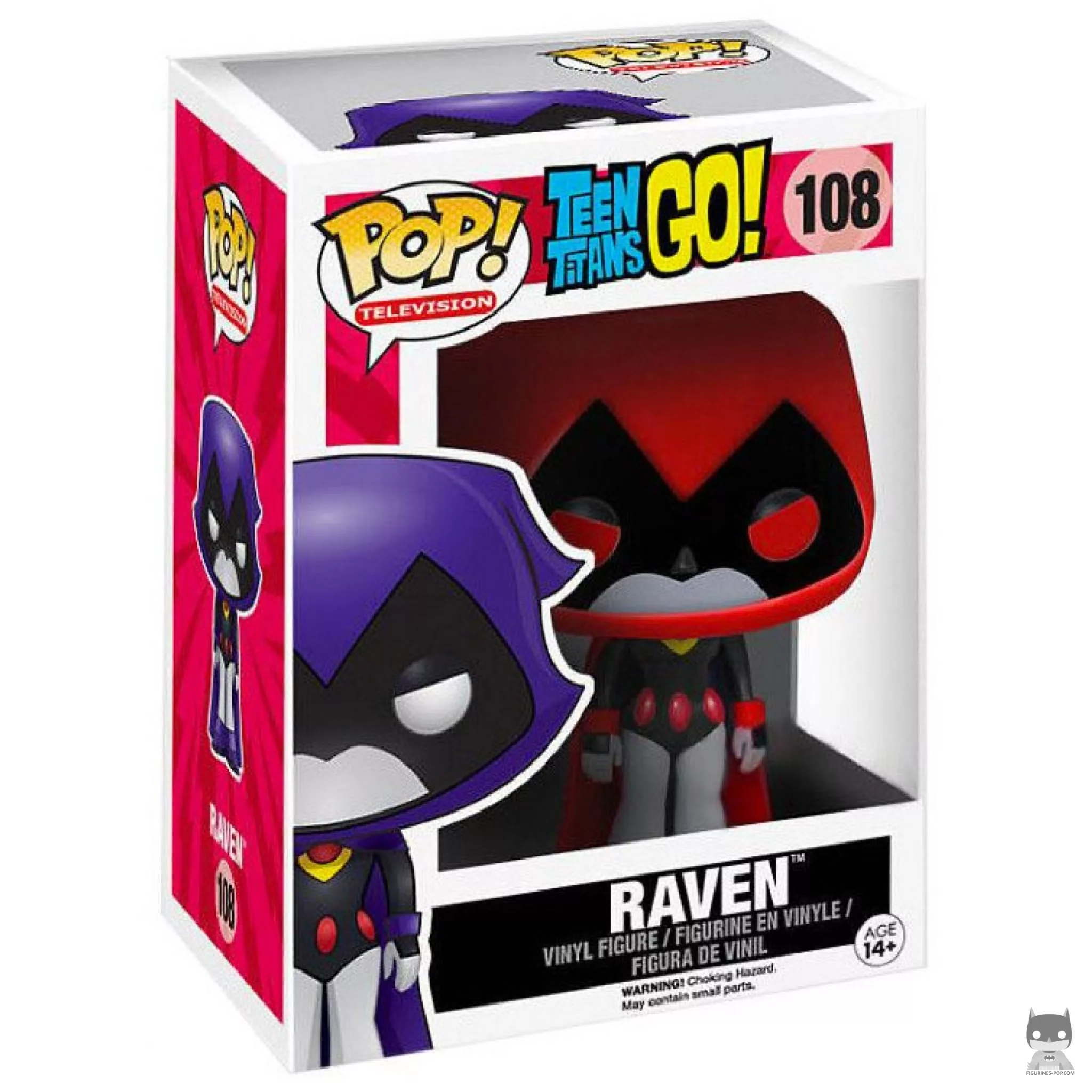 Figurine Funko POP Raven (Rouge) avec boîte