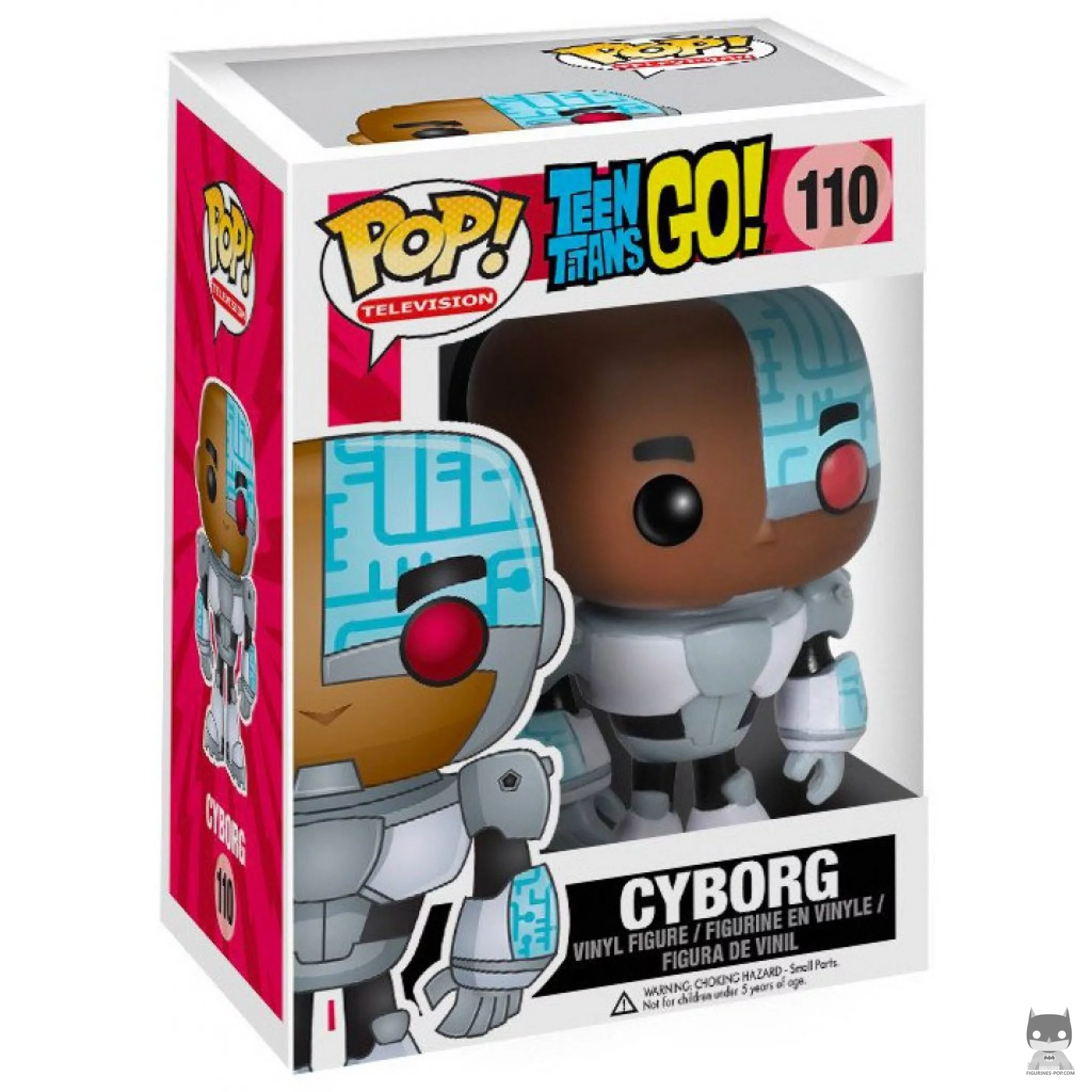 Figurine Funko POP Cyborg avec boîte