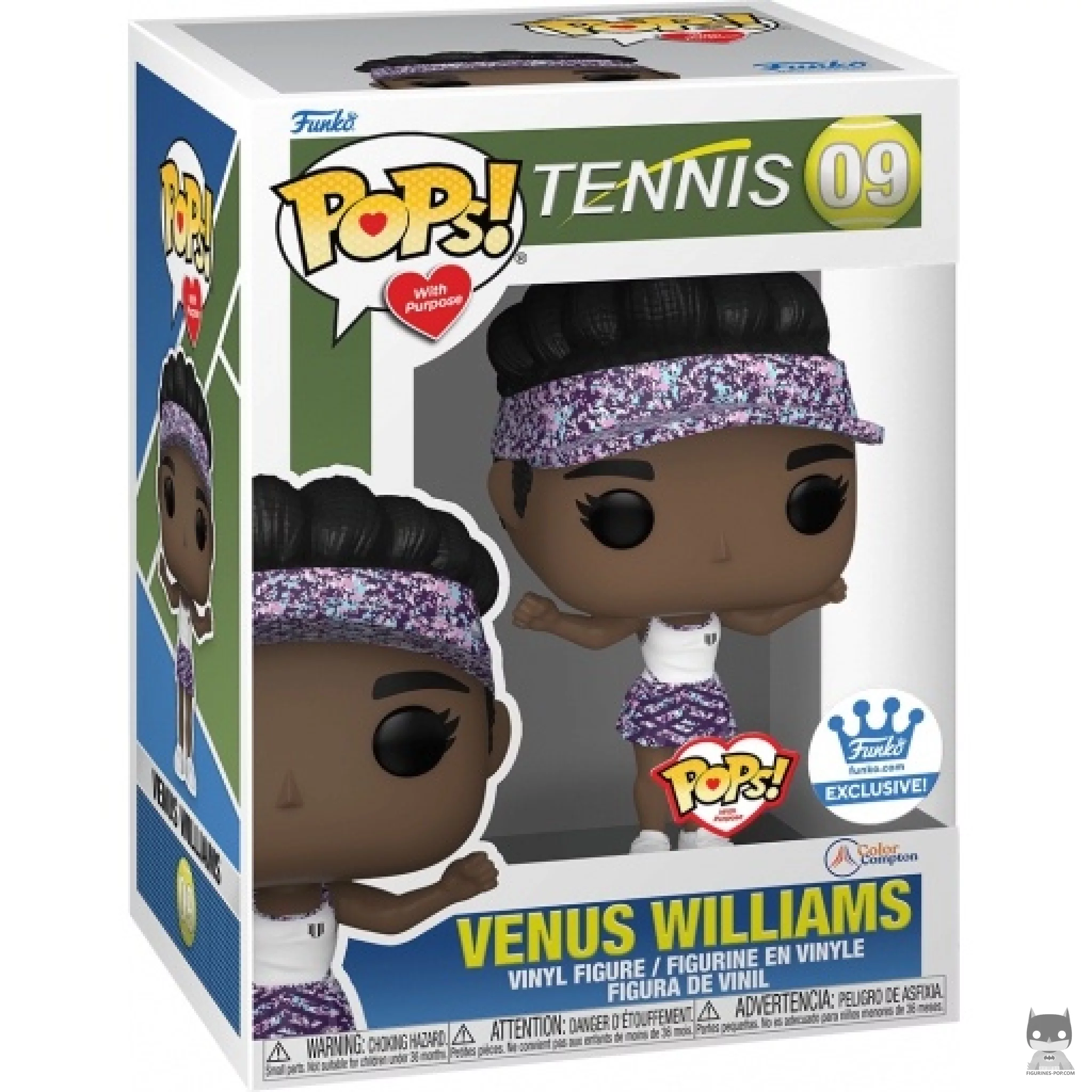 Figurine Funko POP Venus Williams avec boîte