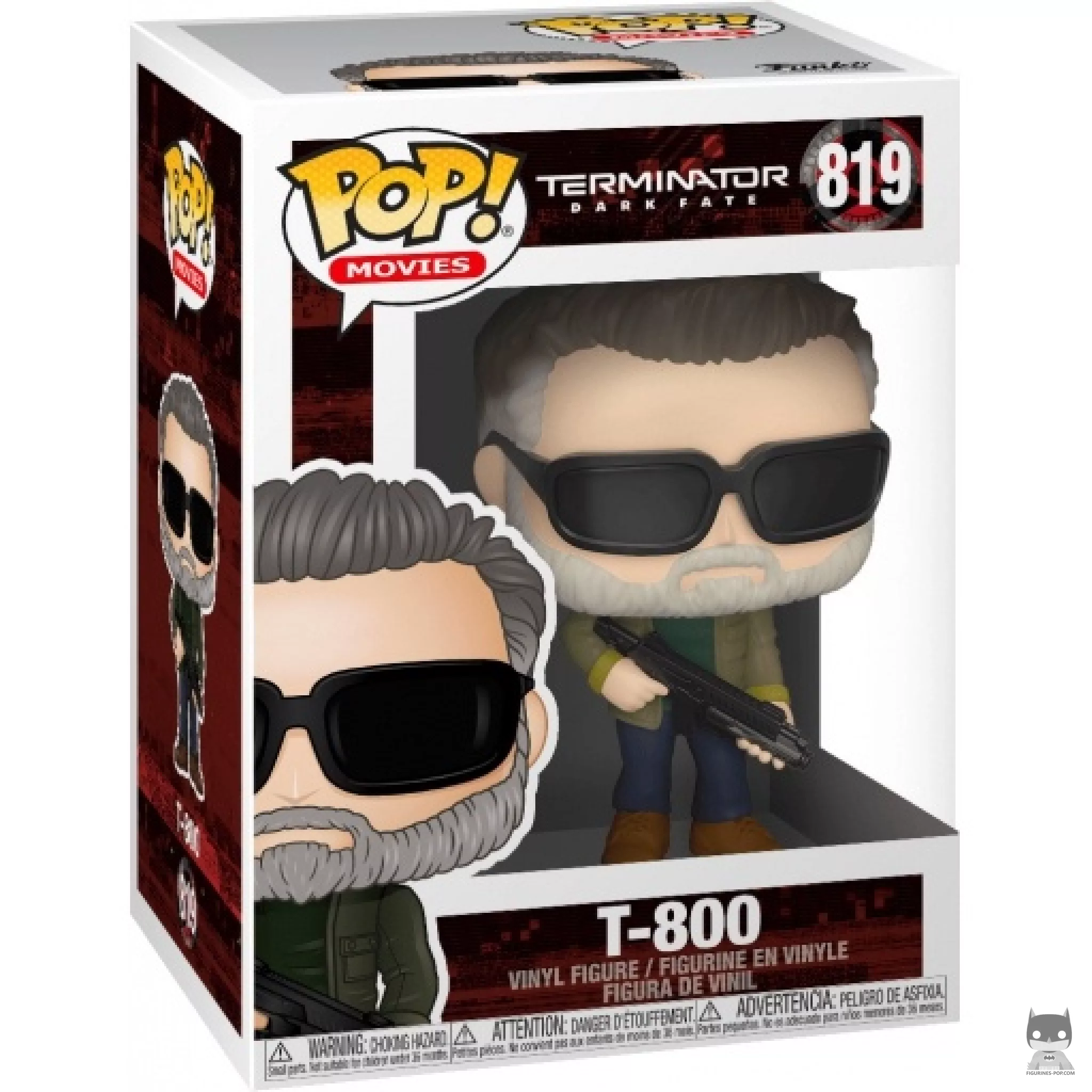 Figurine Funko POP T-800 avec boîte