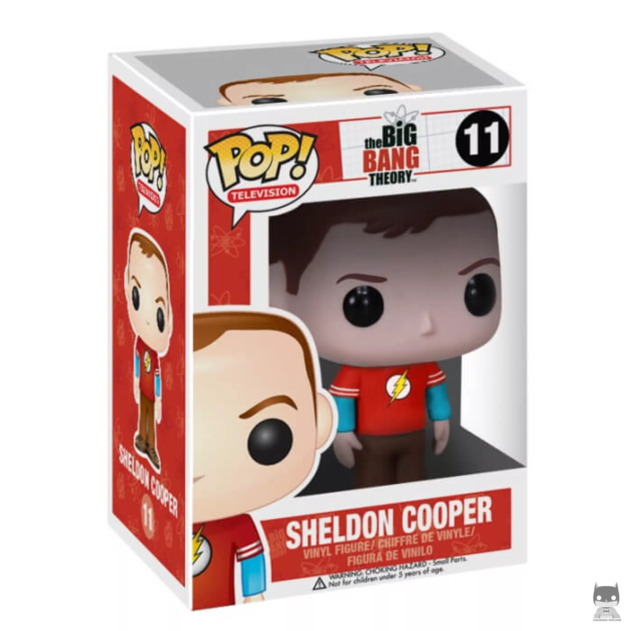 Figurine Funko POP Sheldon Cooper avec boîte