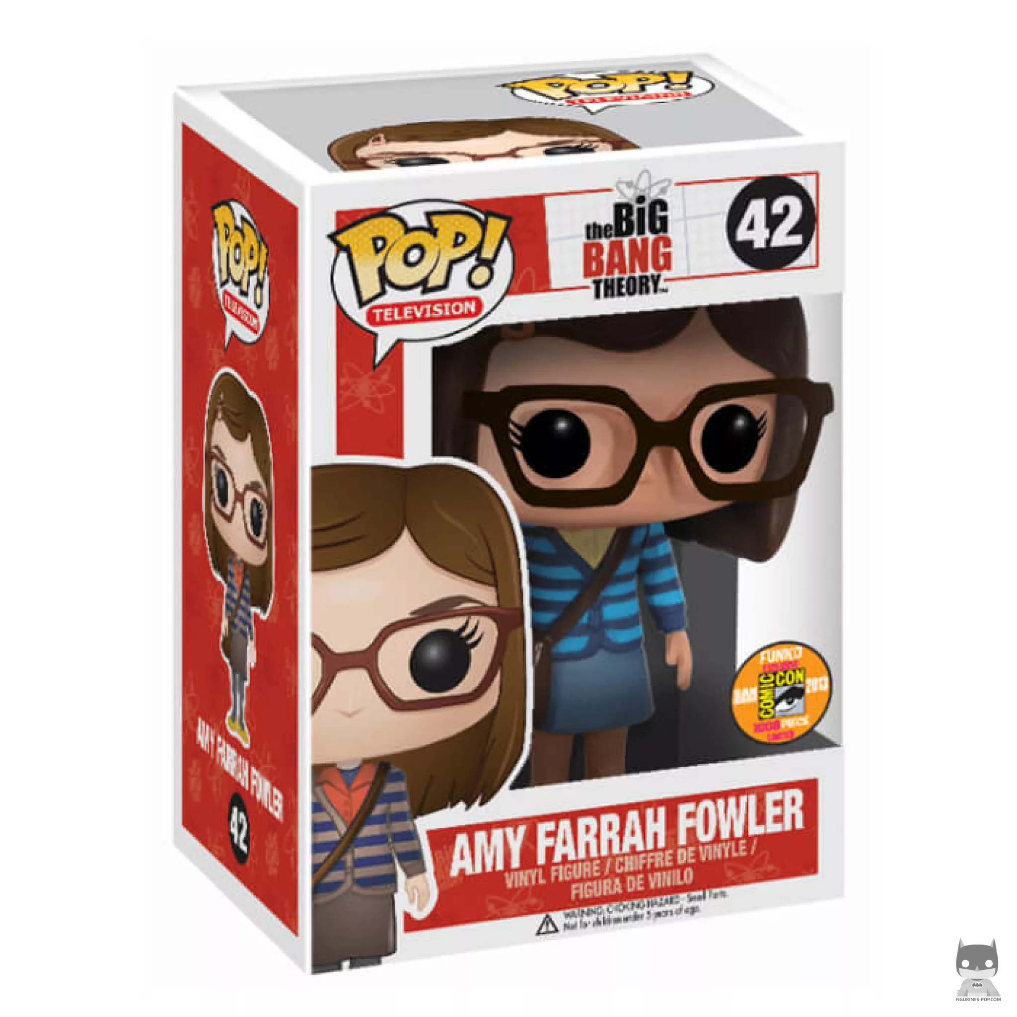 Figurine Funko POP Amy Farrah Fowler avec boîte