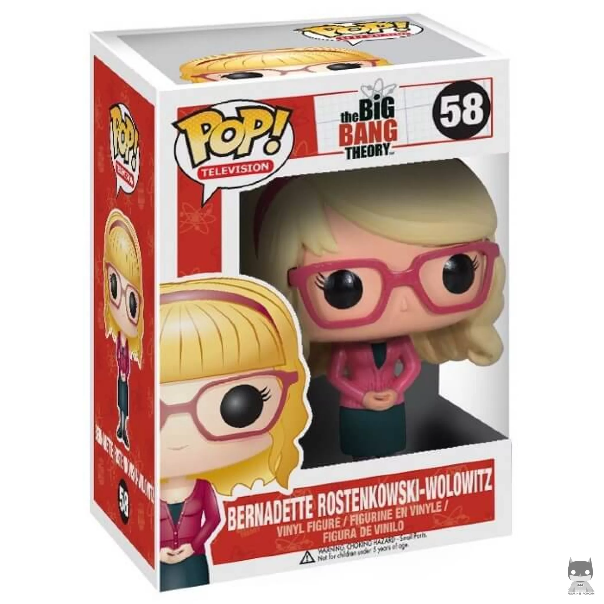 Figurine Funko POP Bernadette Maryann Rostenkowski-Wolowitz avec boîte