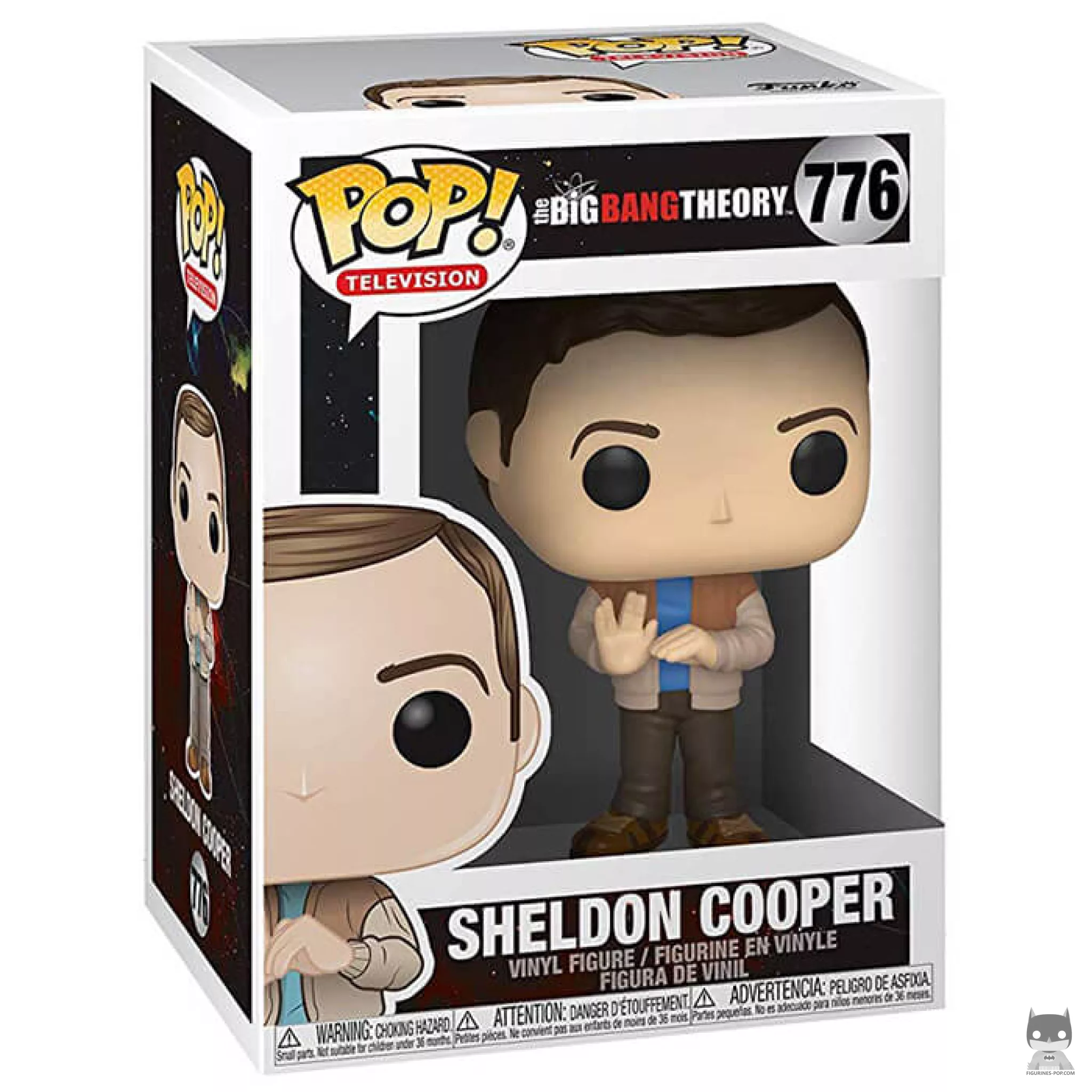 Figurine Funko POP Sheldon Cooper avec boîte