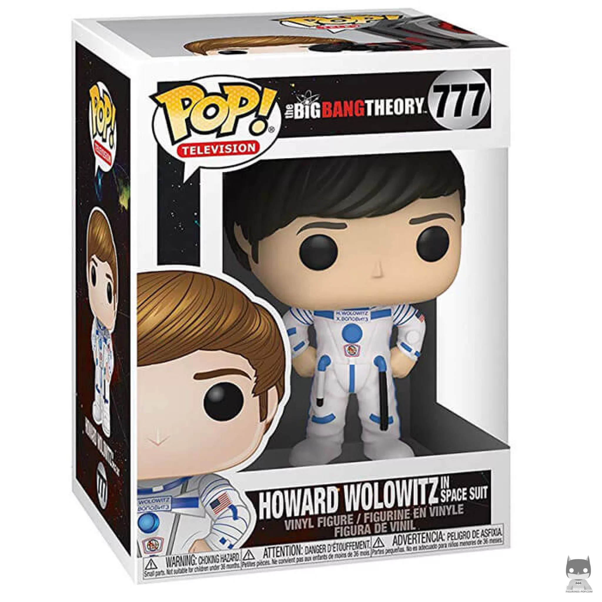 Figurine Funko POP Howard Wolowitz (Costume d'astronaute) avec boîte