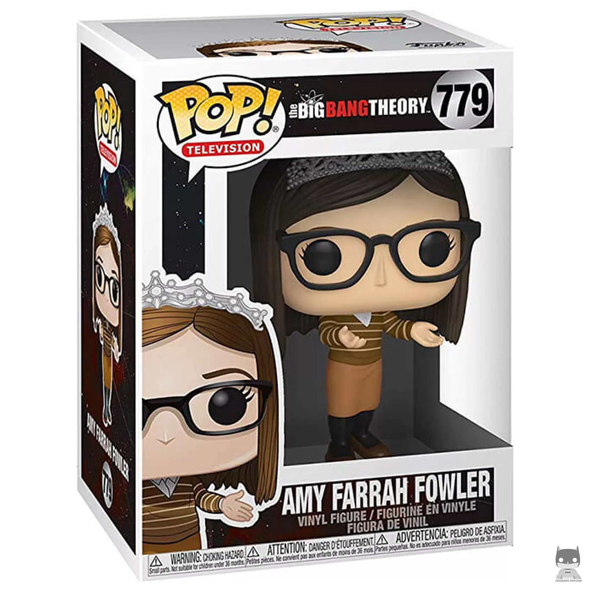 Figurine Funko POP Amy Farrah Fowler avec boîte