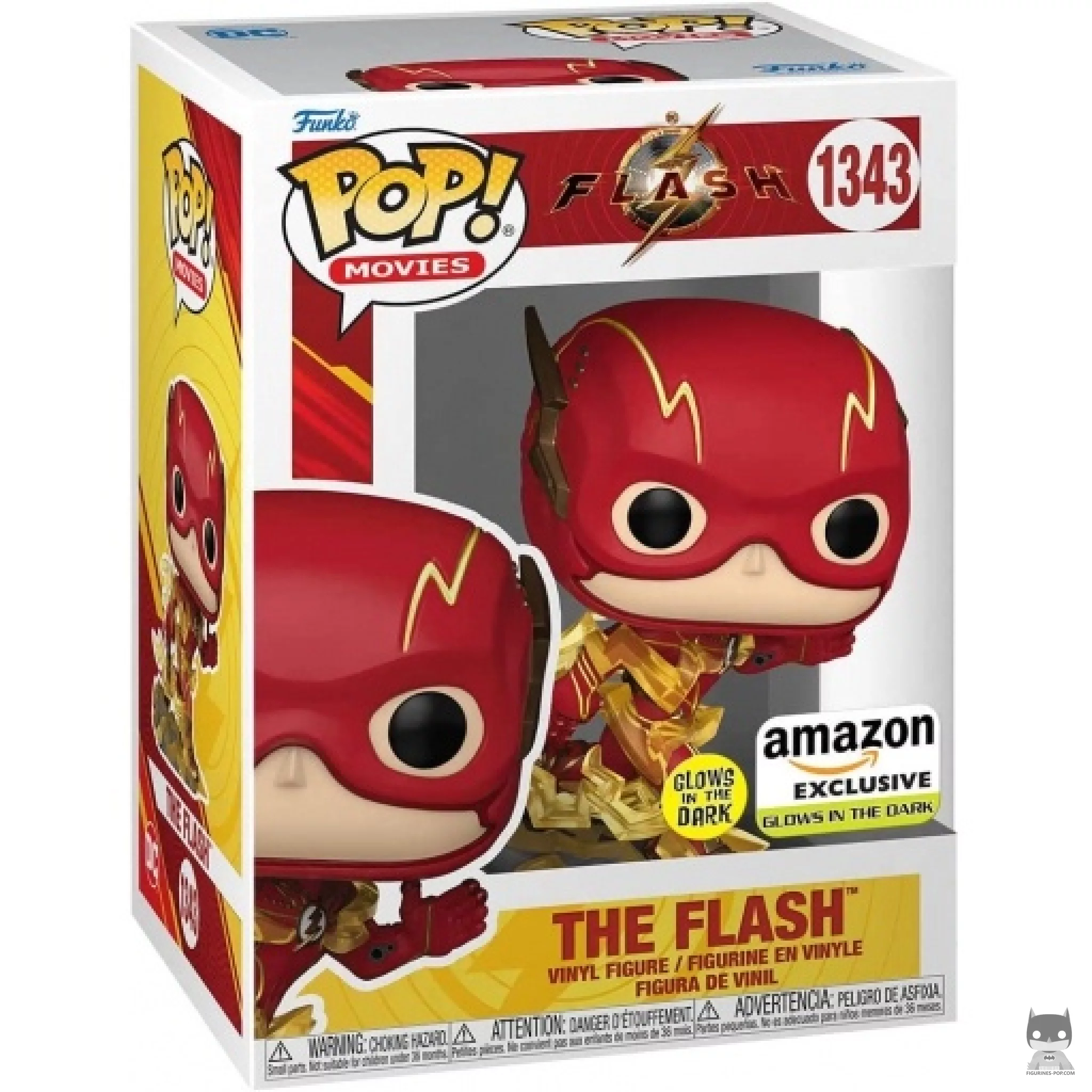 Figurine Funko POP Flash (Glow in the Dark) avec boîte