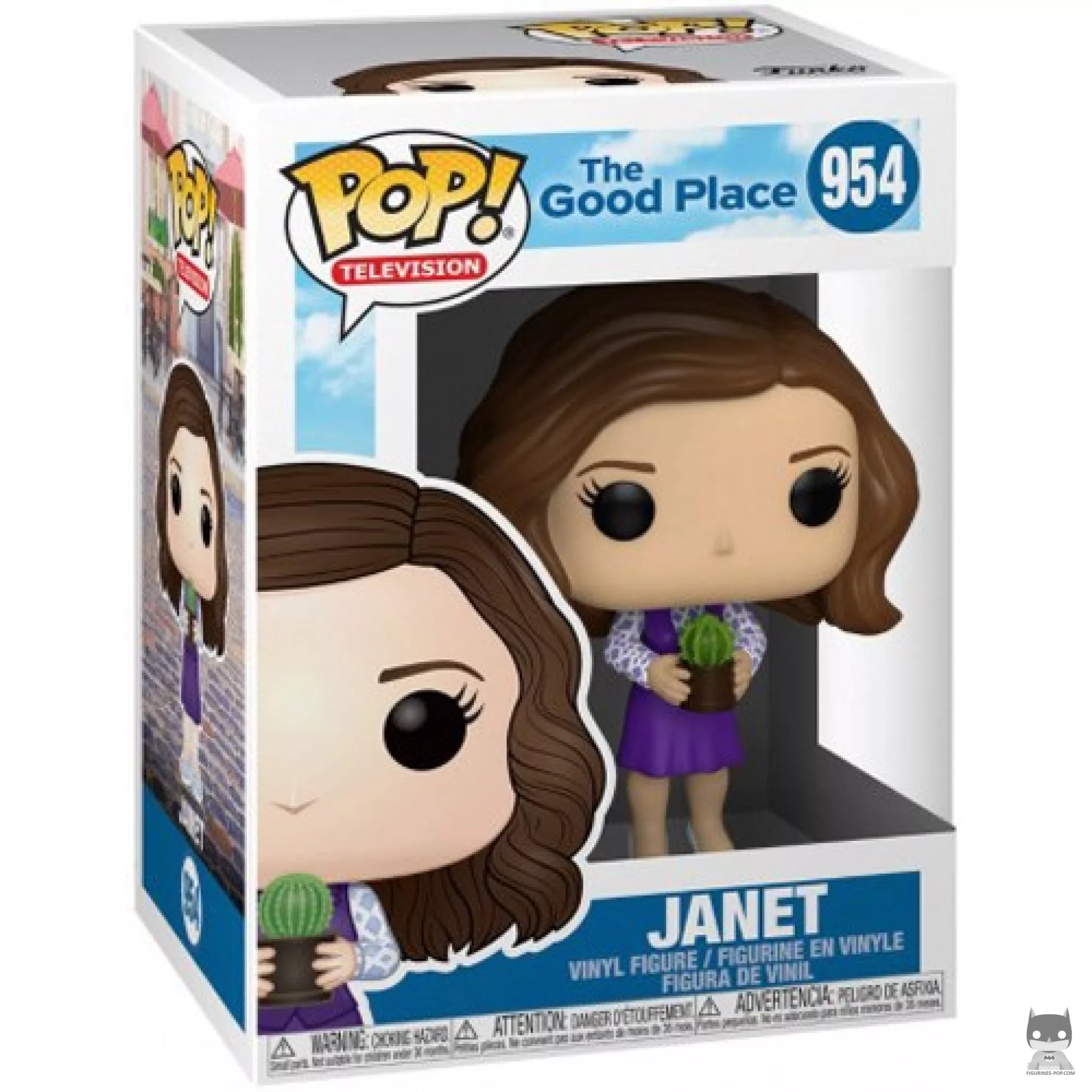 Figurine Funko POP Janet avec boîte
