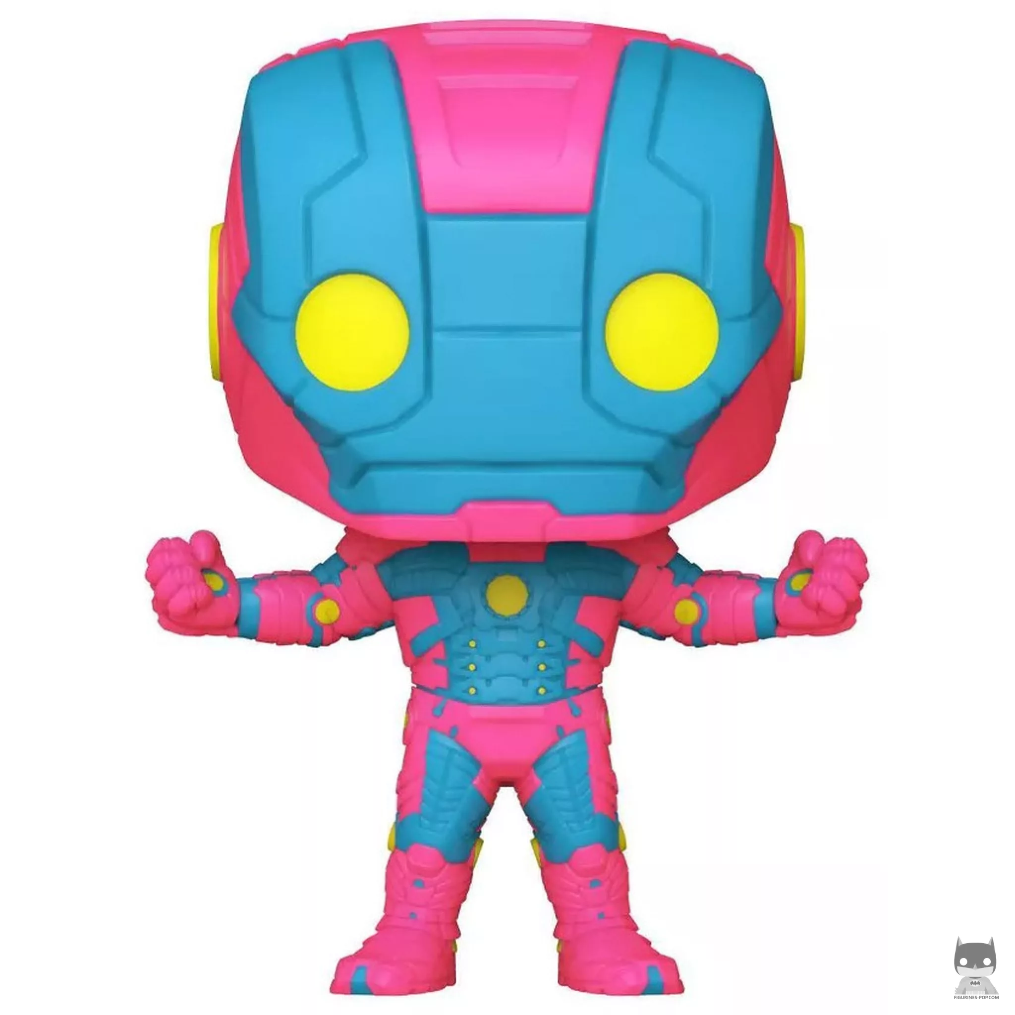 Figurine Funko POP Iron Man (Mark 5) (Black Light) (The Infinity Saga)