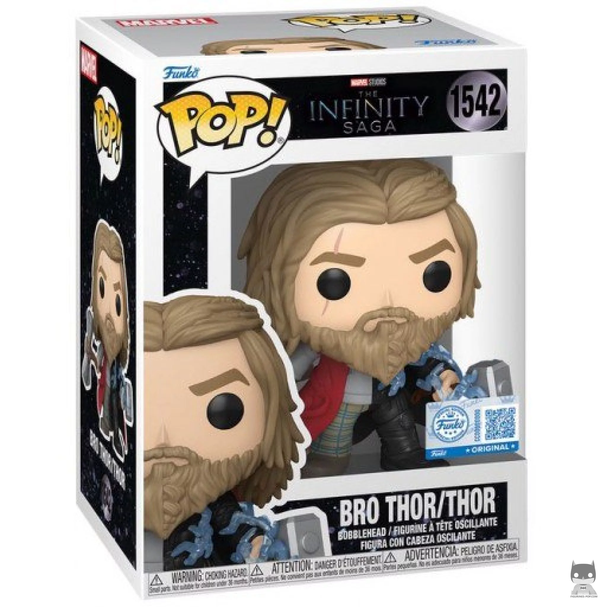 Figurine Funko POP Bro Thor / Thor avec boîte