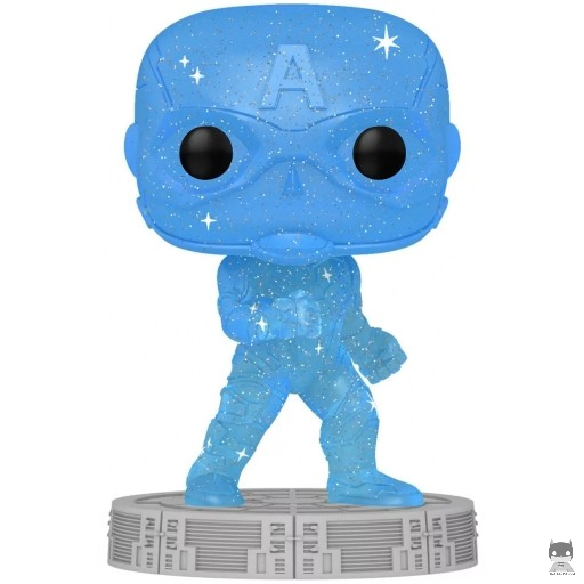 Figurine Funko POP Captain America (Bleu) (The Infinity Saga)