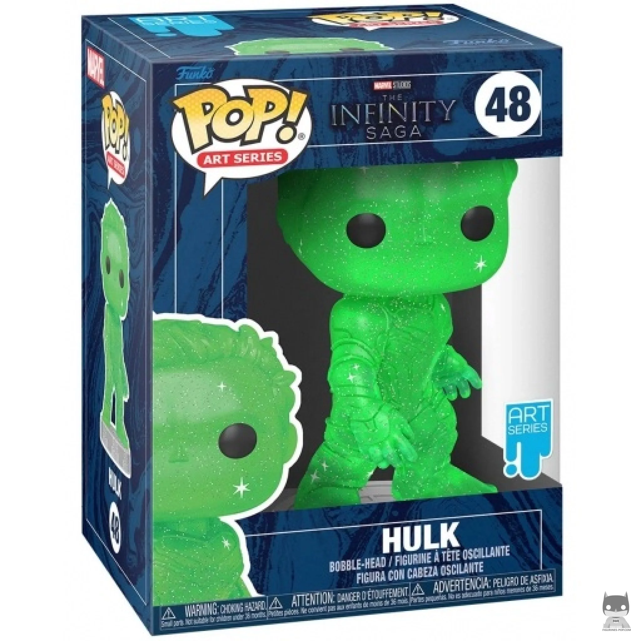 Figurine Funko POP Hulk (Vert) avec boîte