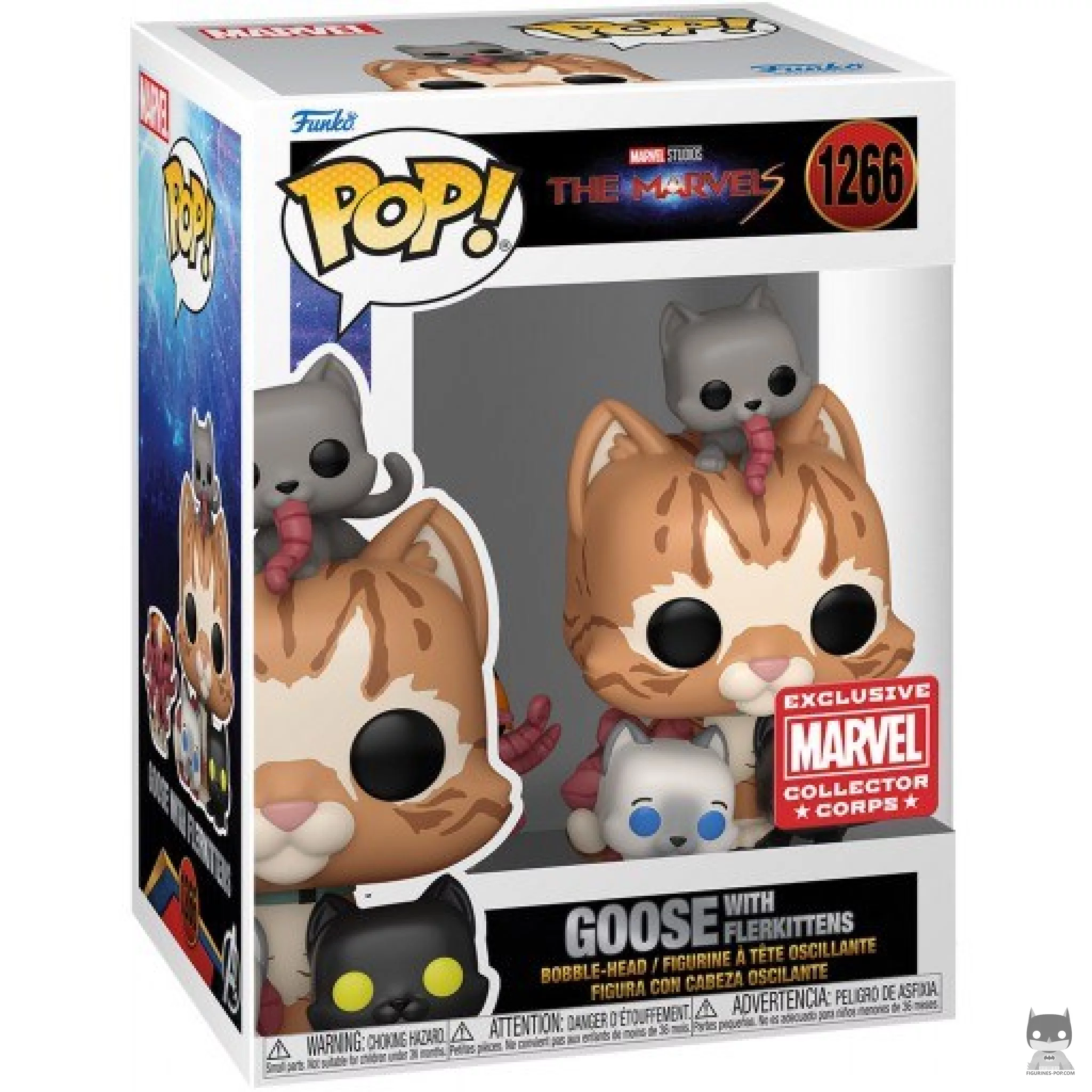 Figurine Funko POP Goose avec Flerkittens avec boîte