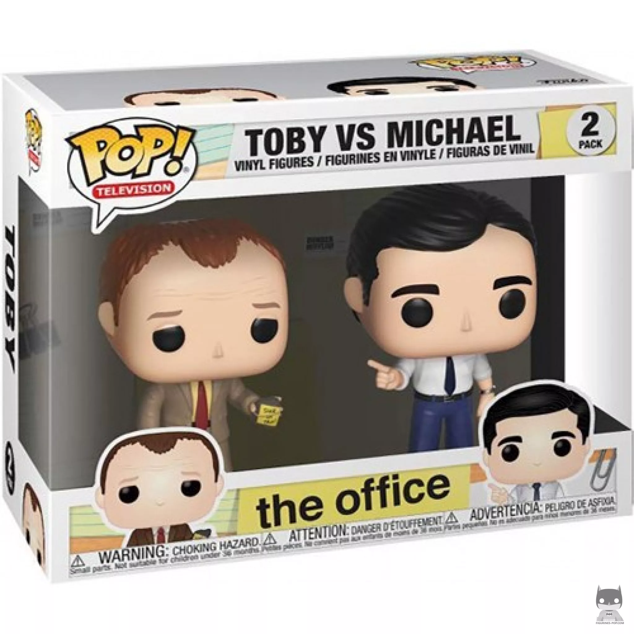 Figurine Funko POP Toby vs Michael avec boîte