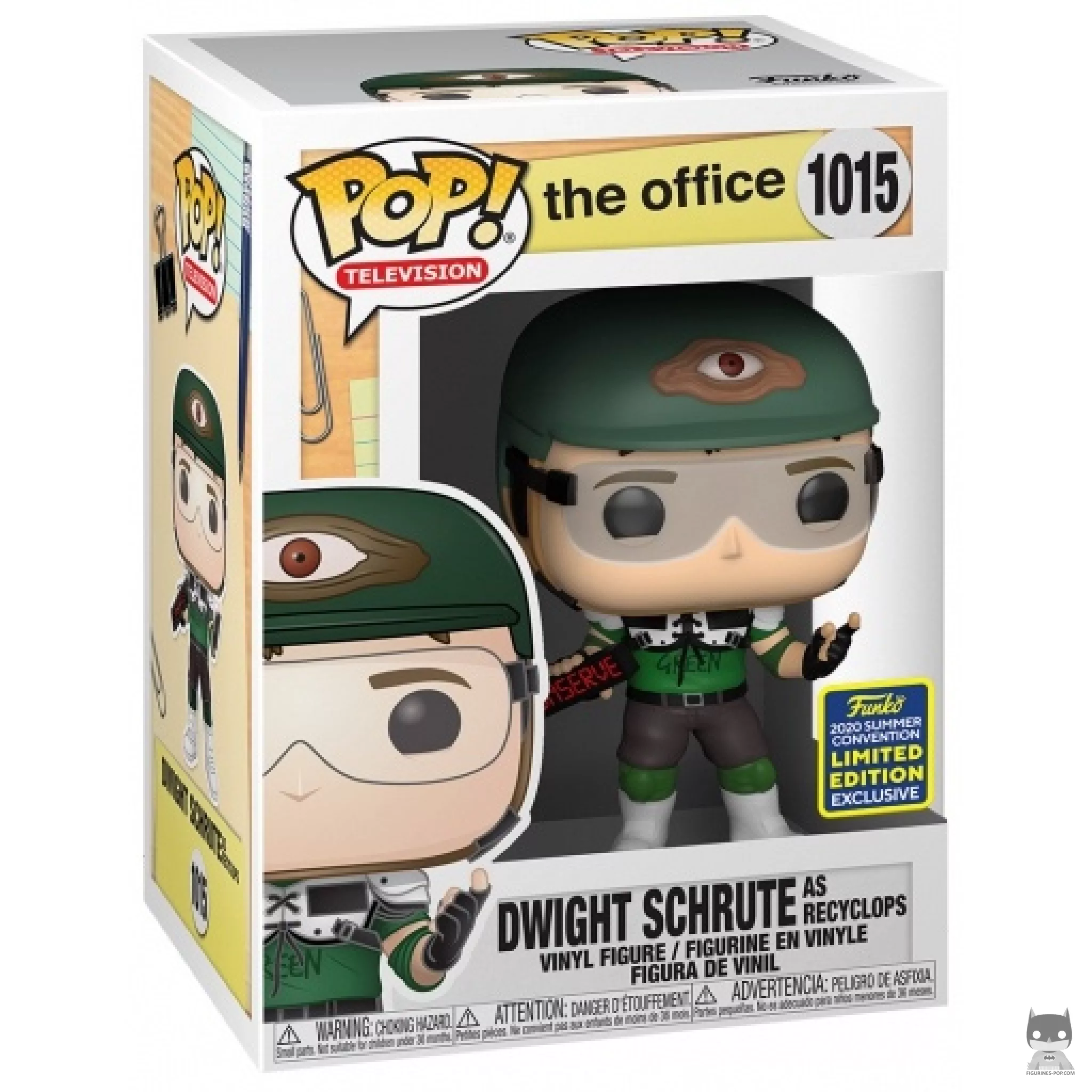 Figurine Funko POP Dwight Schrute en Recyclops avec boîte