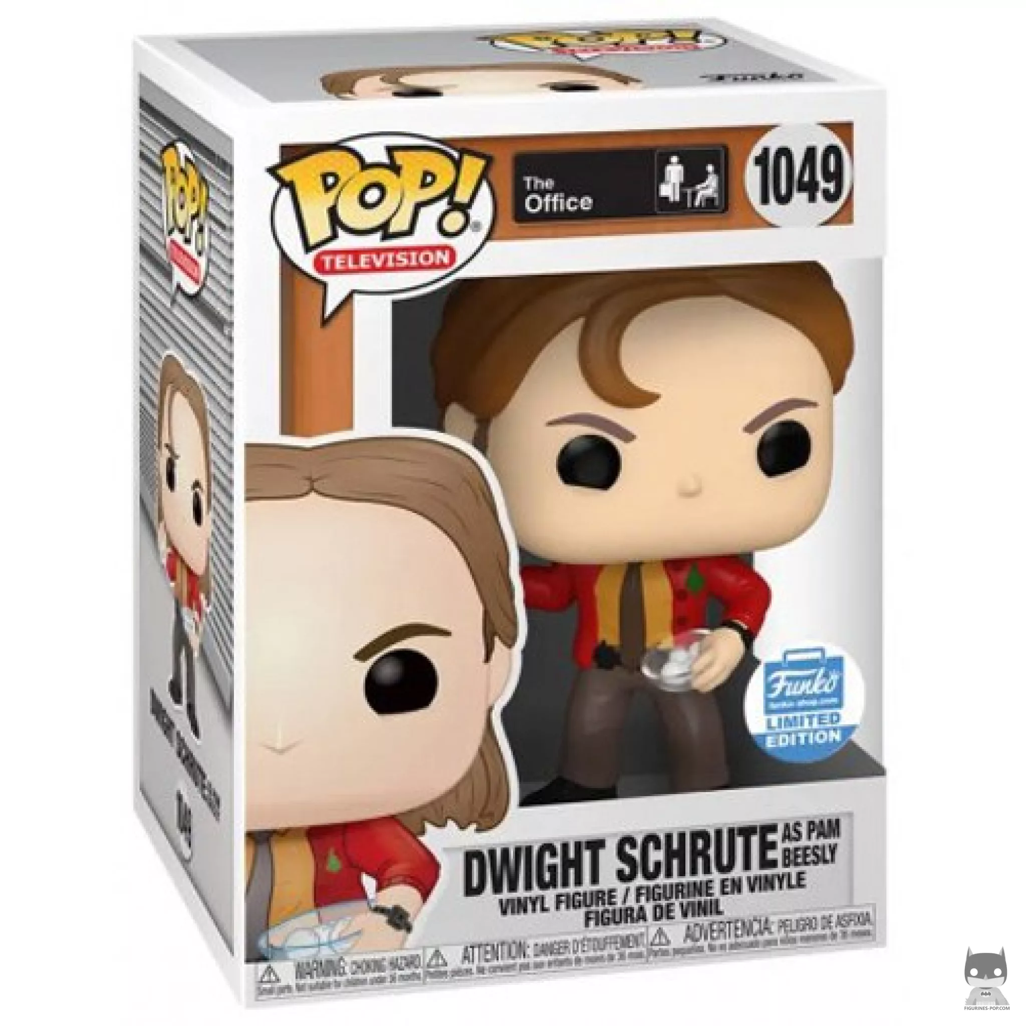 Figurine Funko POP Dwight Schrute en Pam Beesly avec boîte