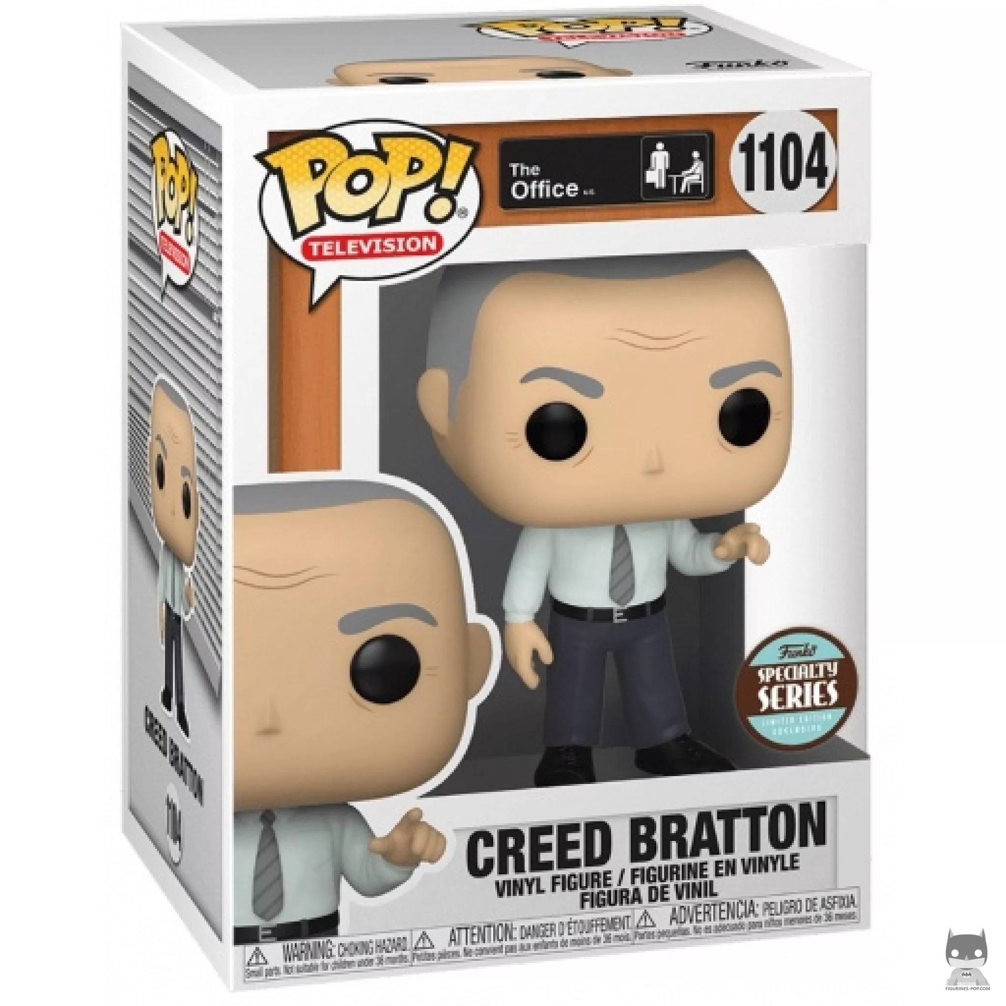 Figurine Funko POP Creed Bratton avec boîte