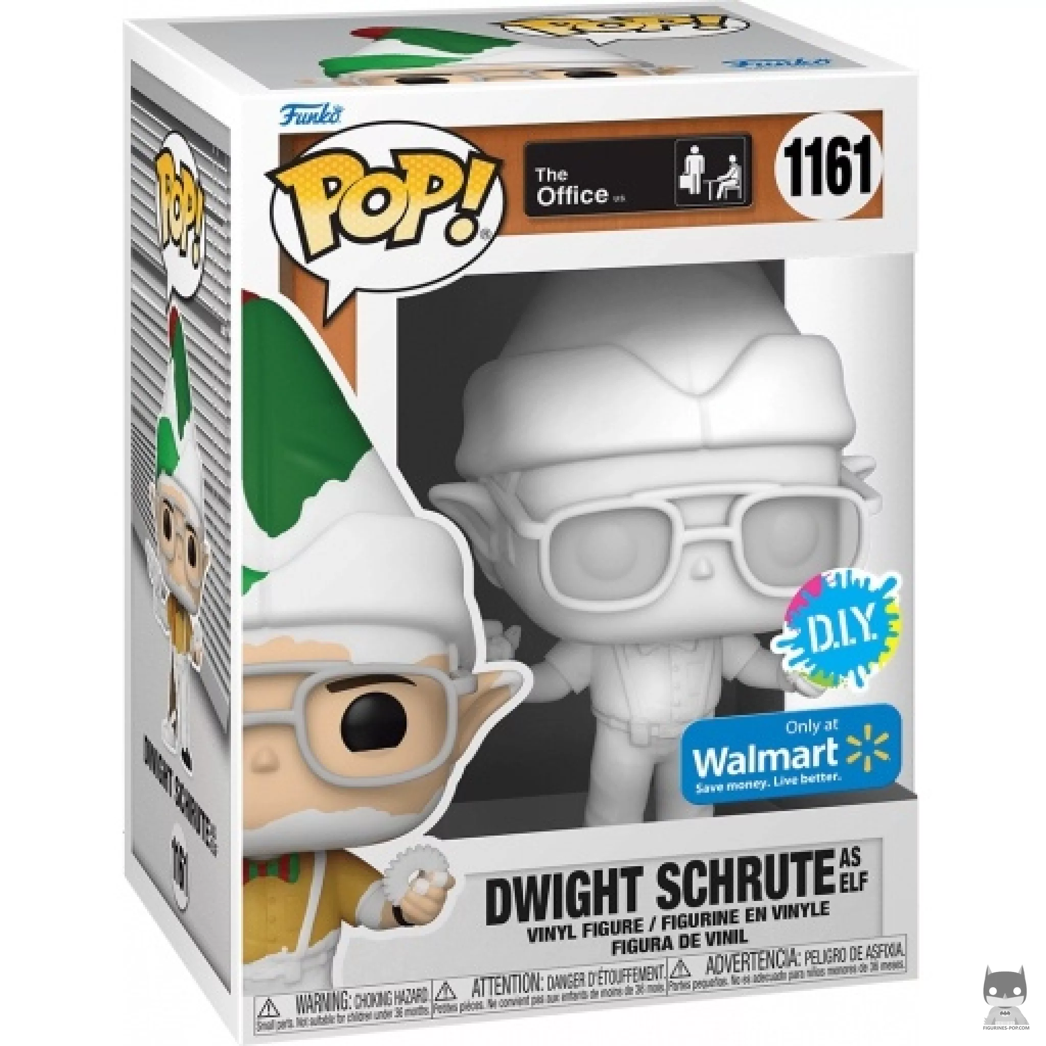 Figurine Funko POP Dwight Schrute en Elf (D.I.Y) avec boîte