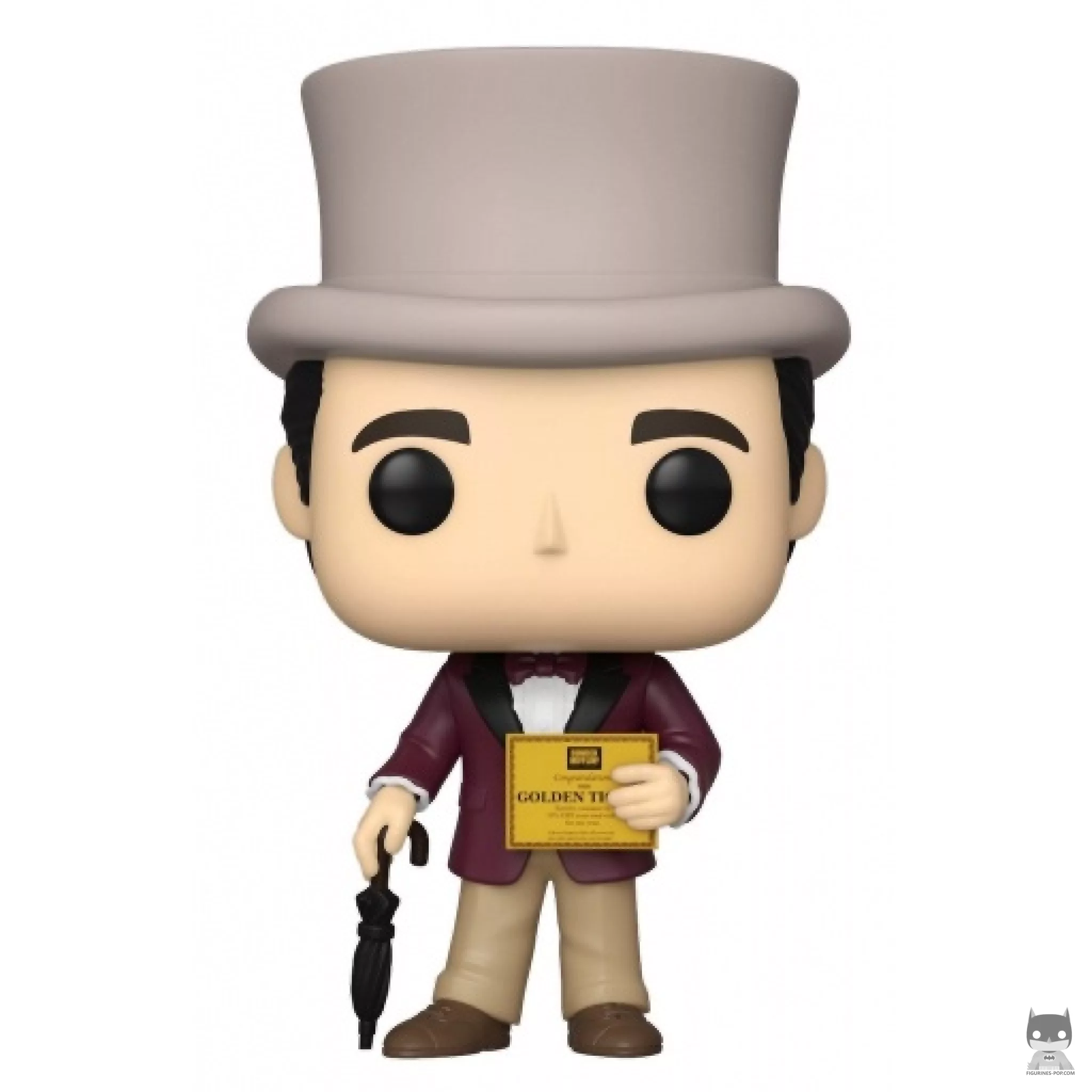 Figurine Funko POP Michael avec Ticket d'Or (The Office)