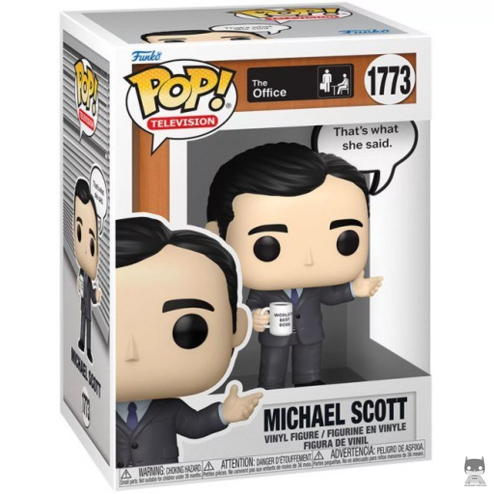 Figurine Funko POP Michael Scott (That's what she said.) avec boîte