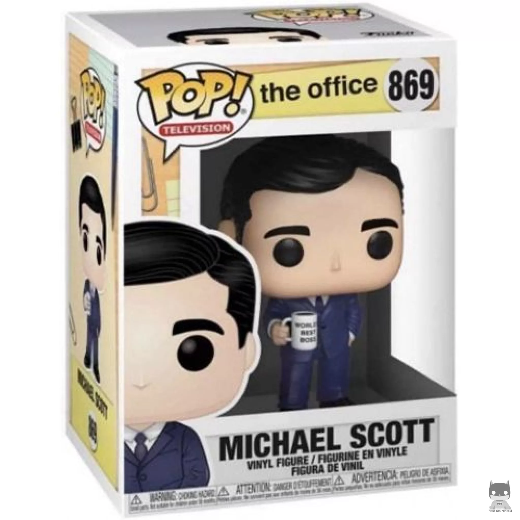 Figurine Funko POP Michael Scott avec boîte