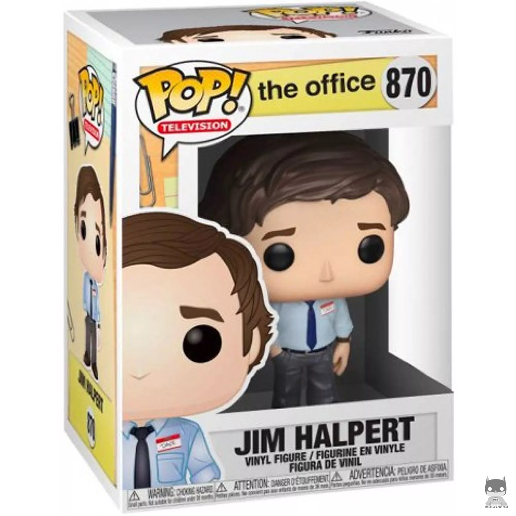 Figurine Funko POP Jim Halpert avec boîte